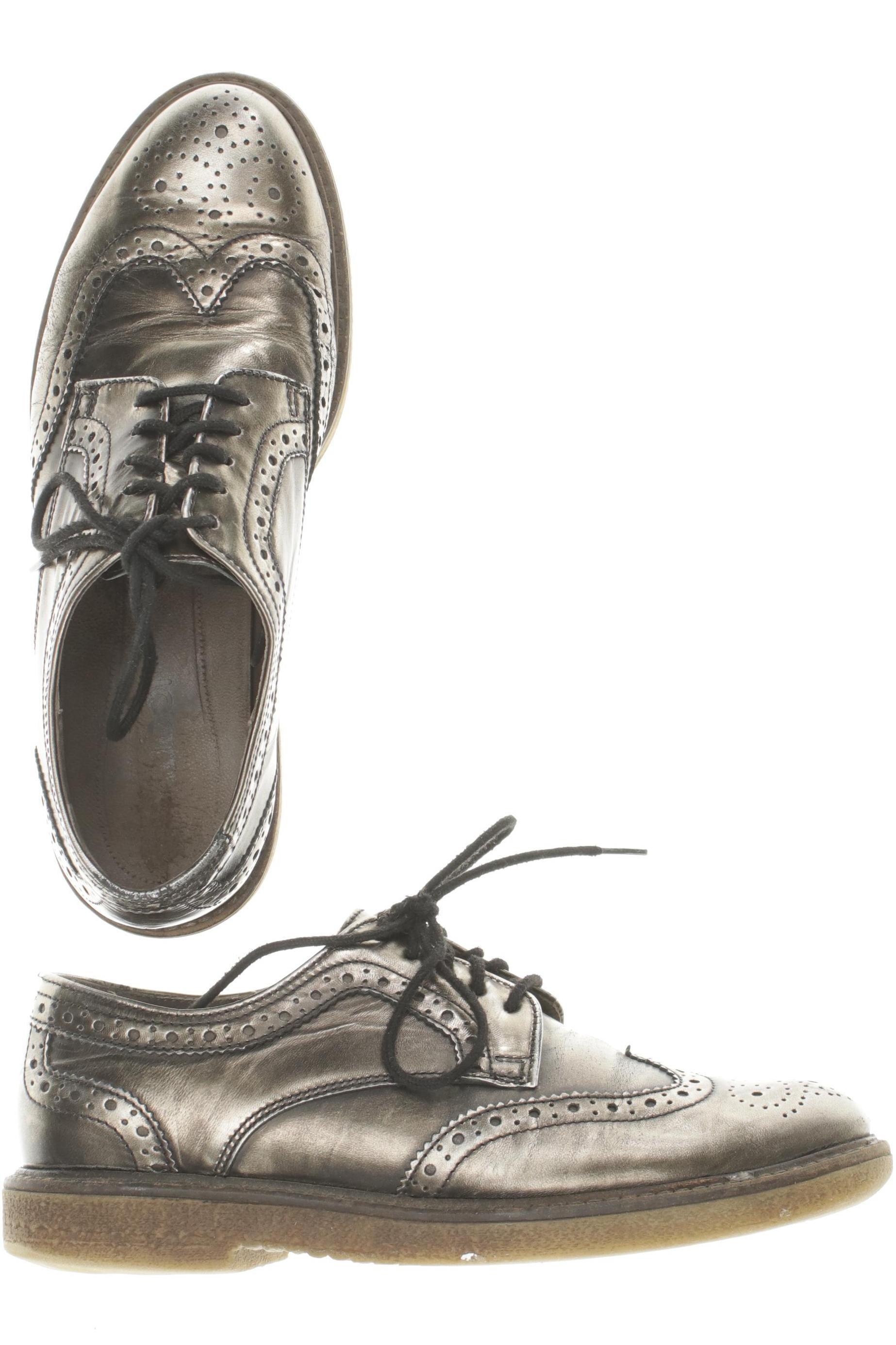 

Gabor Damen Halbschuh, silber, Gr. 4