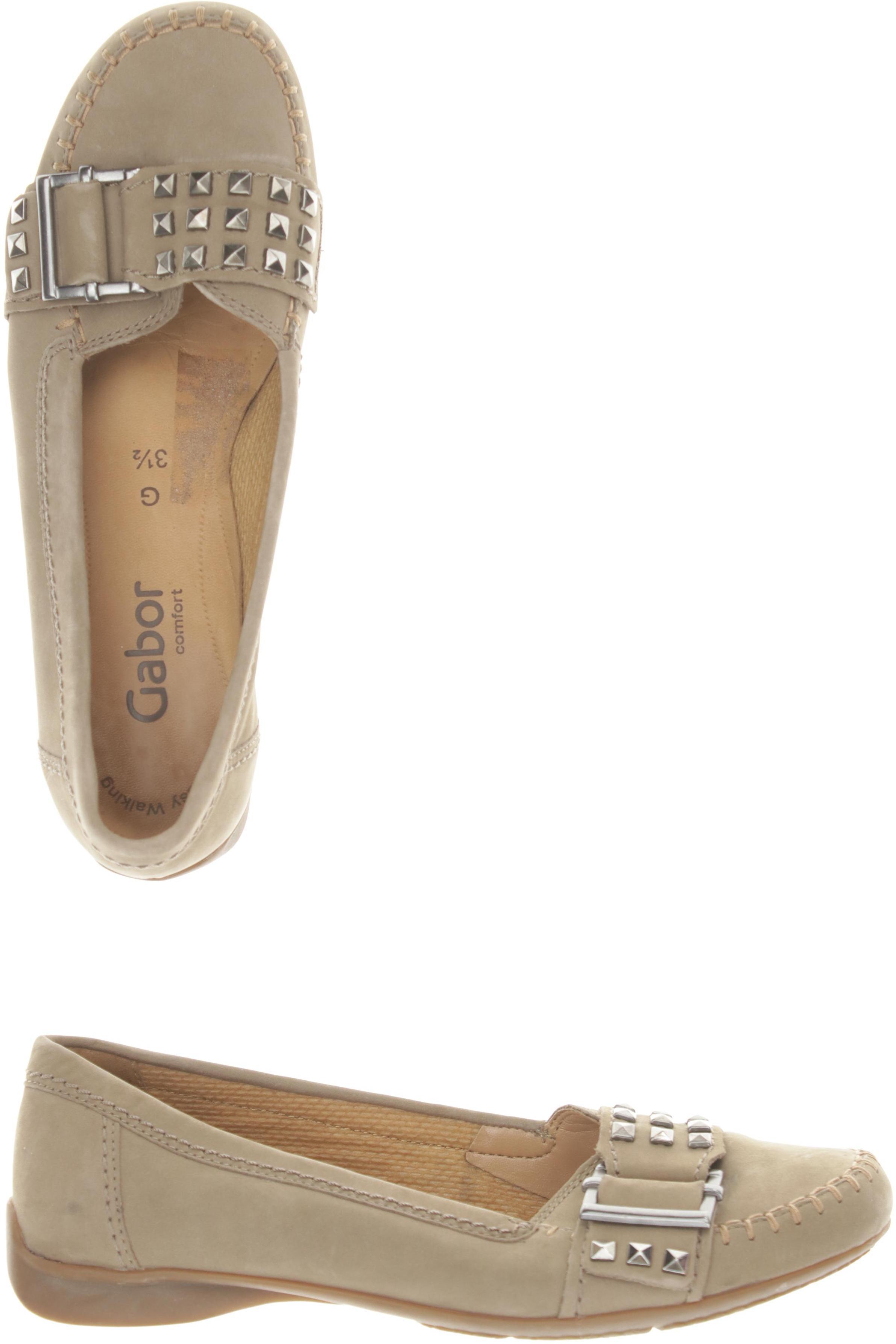 

Gabor Damen Halbschuh, beige, Gr. 3.5
