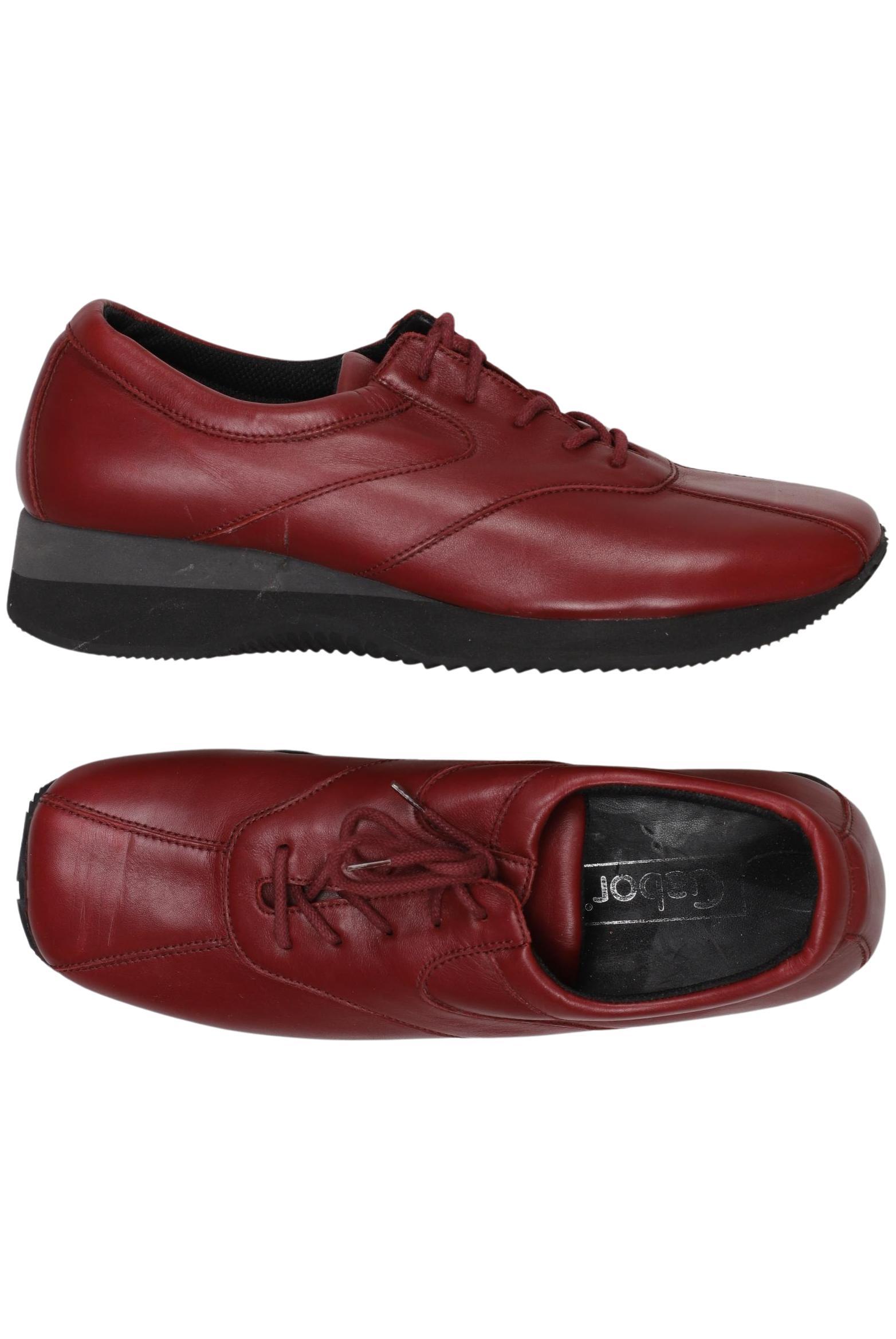 

Gabor Damen Halbschuh, rot, Gr. 5.5