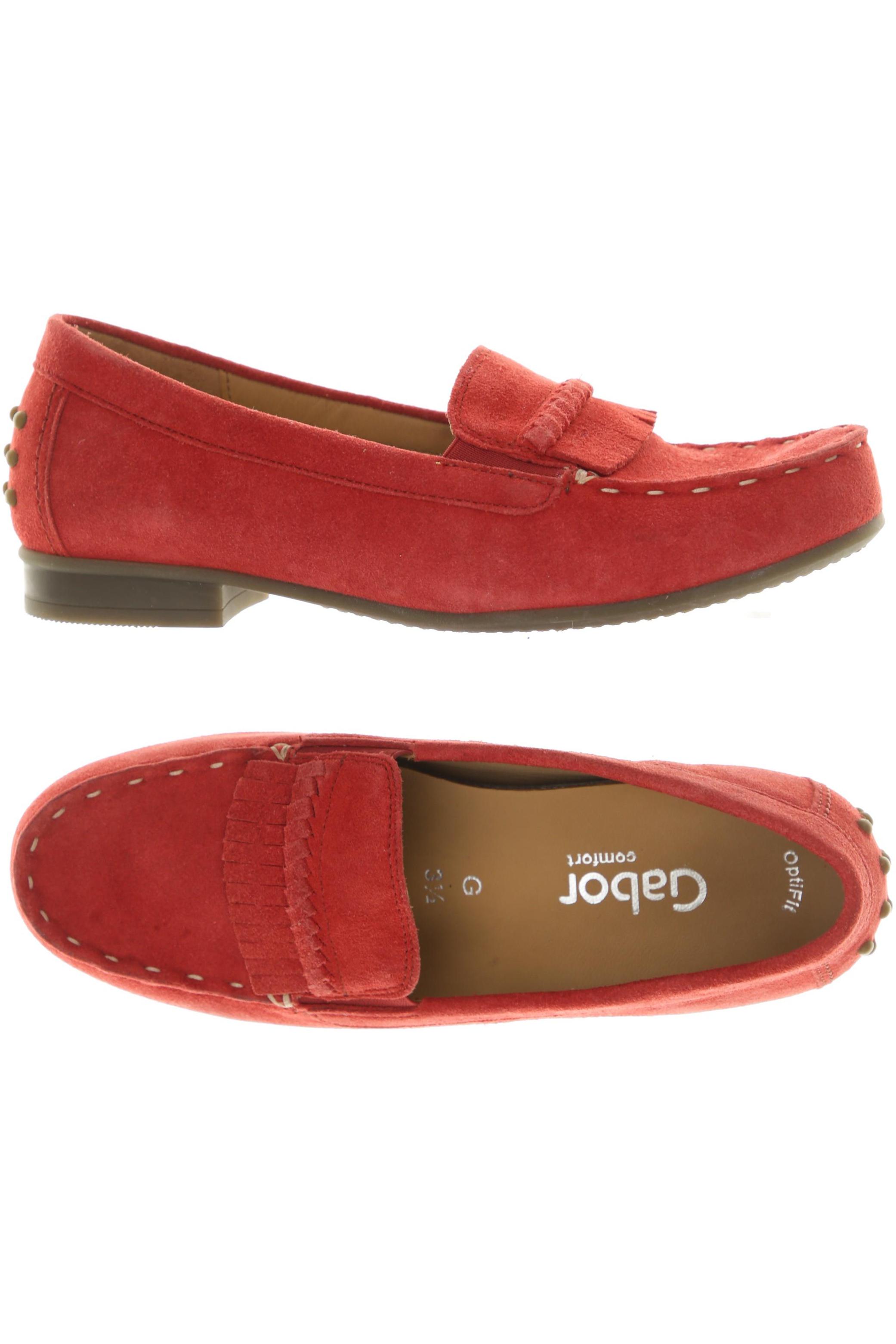 

Gabor Damen Halbschuh, rot, Gr. 3.5