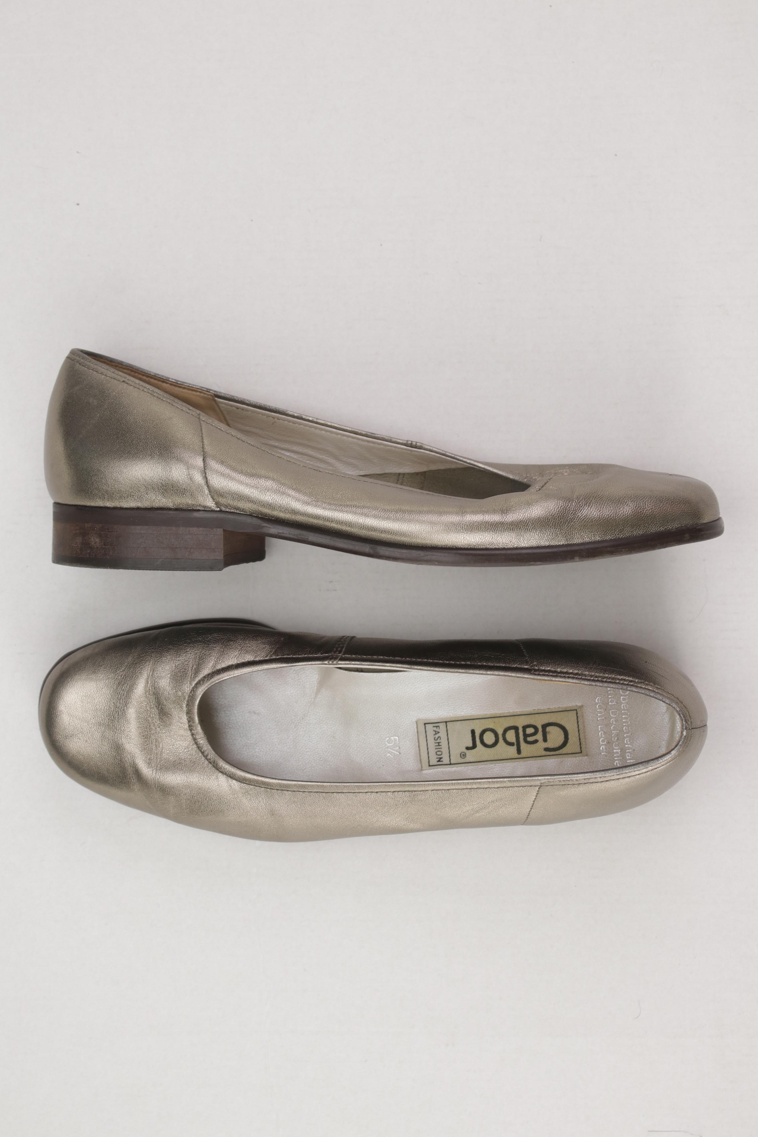 

Gabor Damen Halbschuh, beige, Gr. 5.5