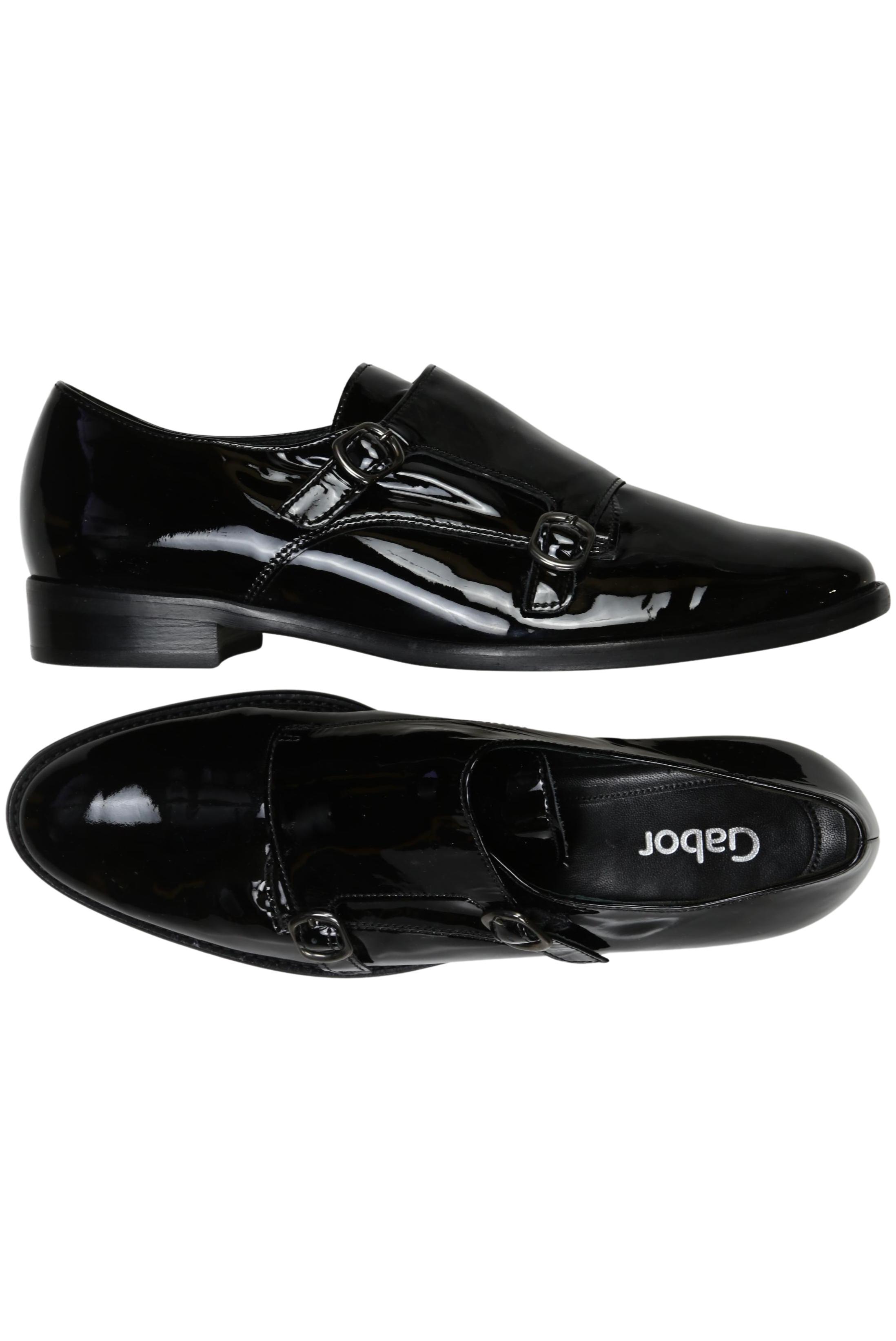 

Gabor Damen Halbschuh, schwarz, Gr. 6.5