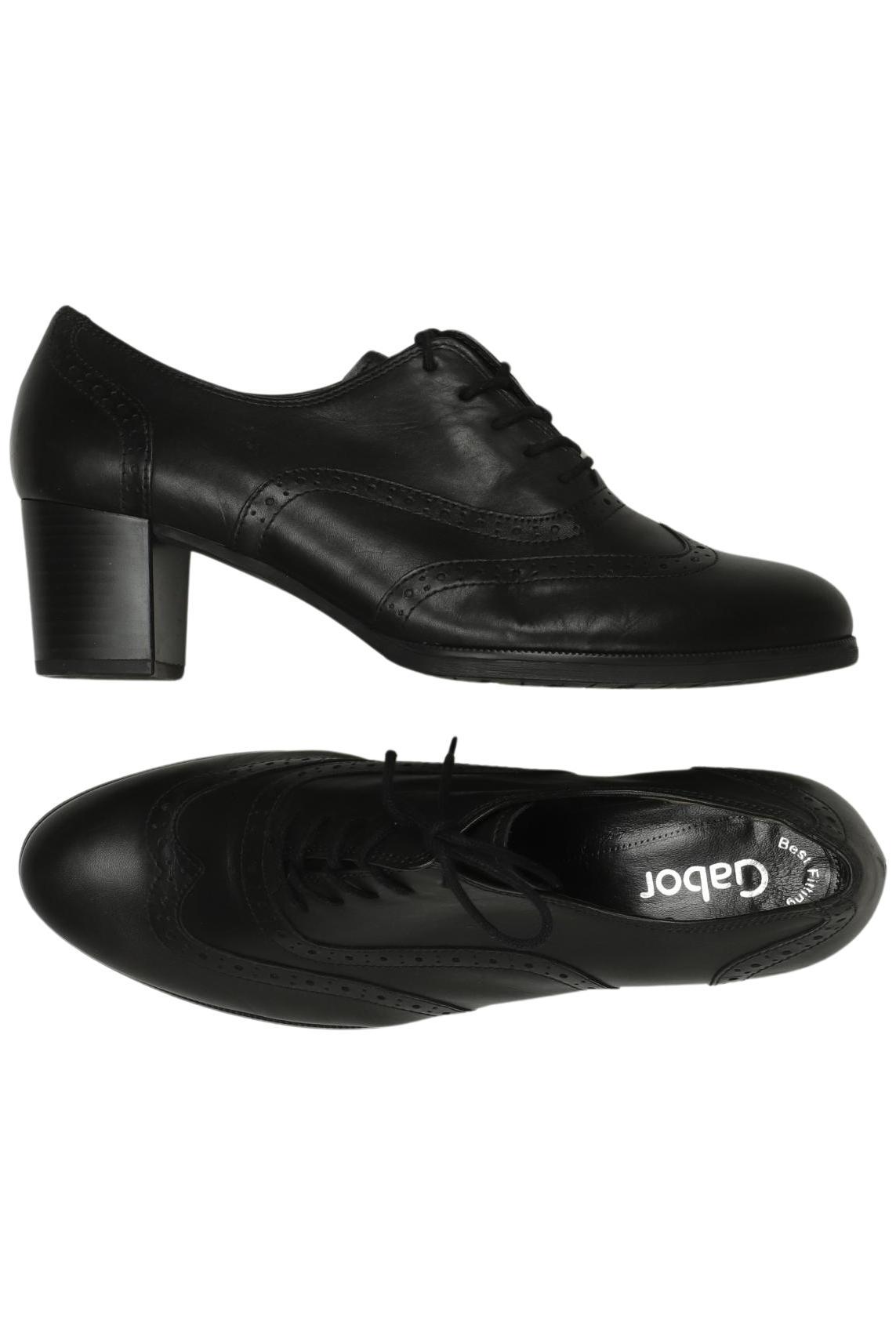 

Gabor Damen Halbschuh, schwarz, Gr. 6.5