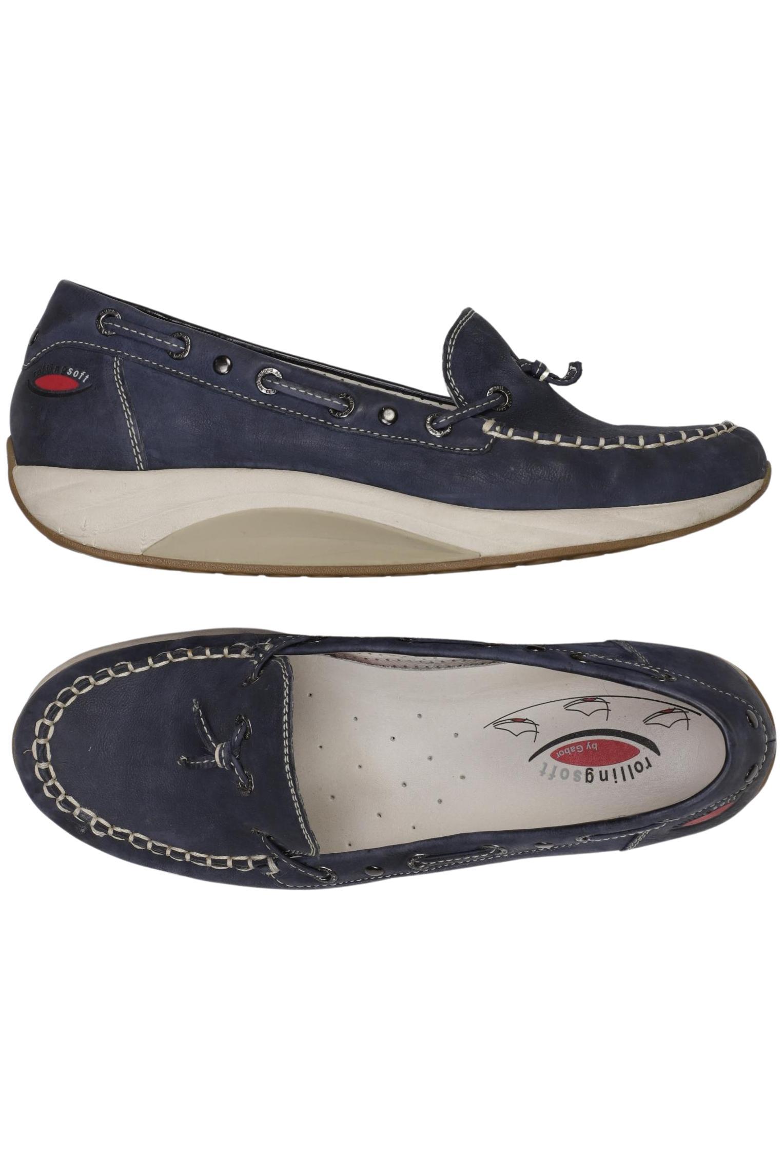 

Gabor Damen Halbschuh, marineblau, Gr. 7