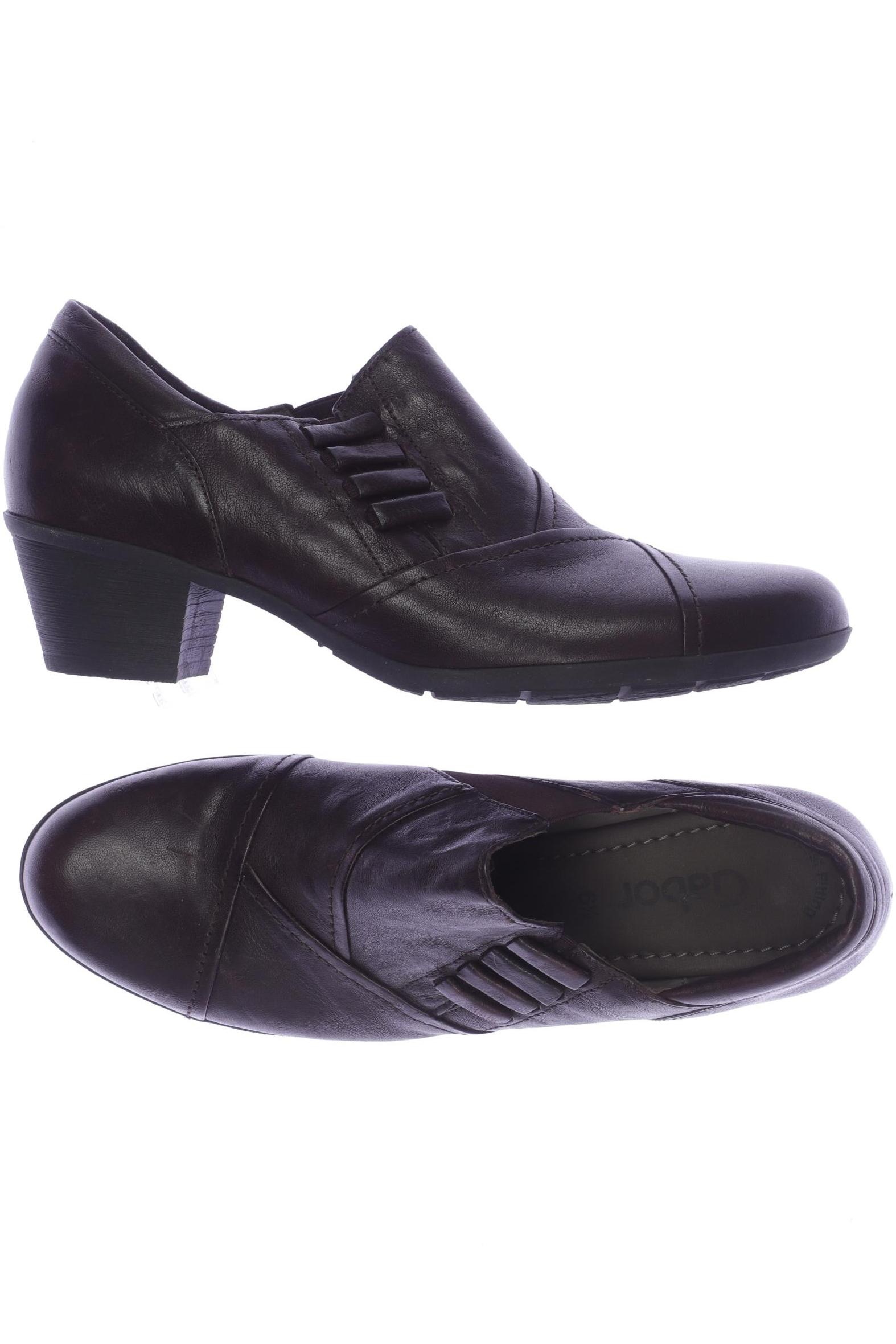 

Gabor Damen Halbschuh, bordeaux, Gr. 6.5