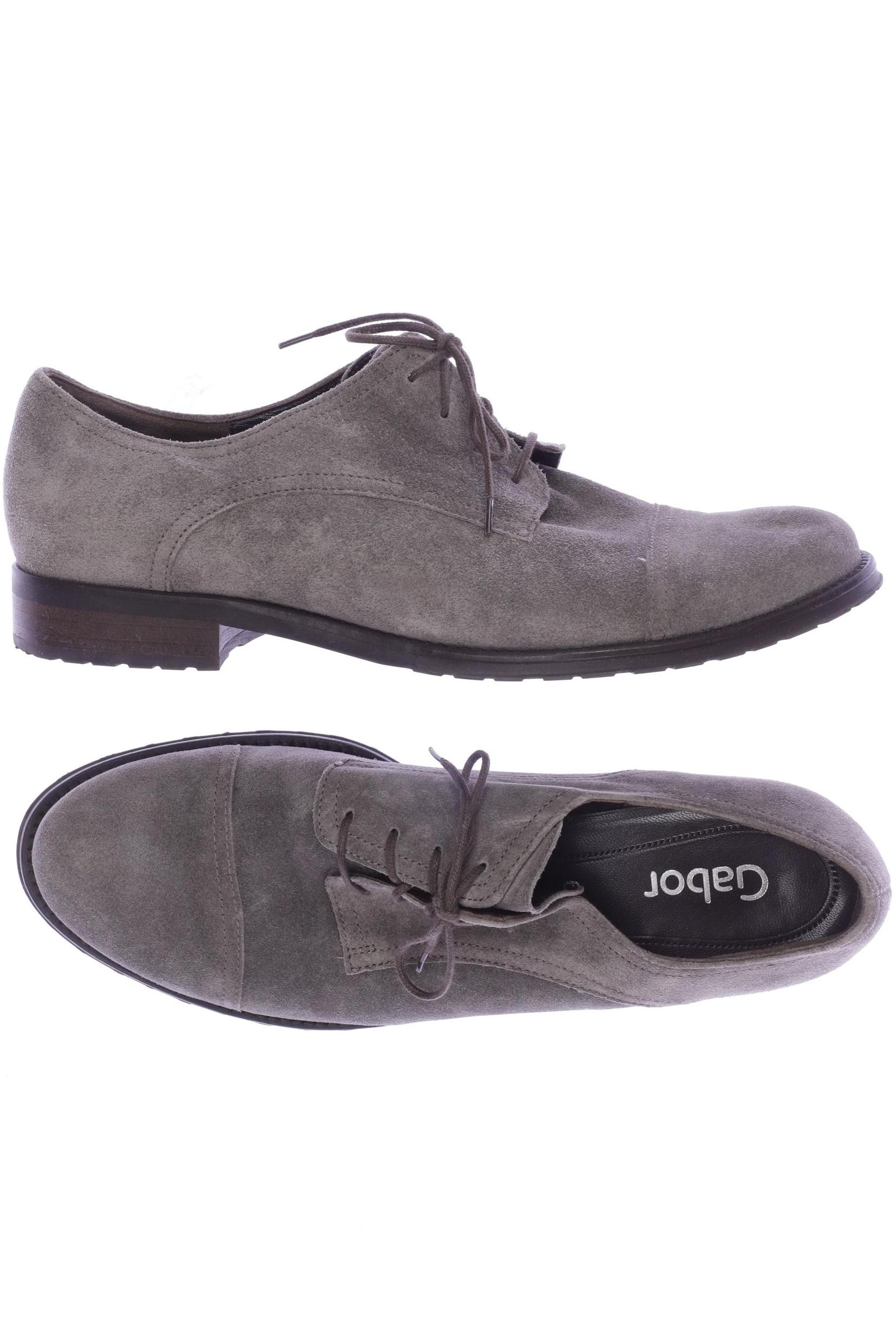 

Gabor Damen Halbschuh, grau, Gr. 6.5