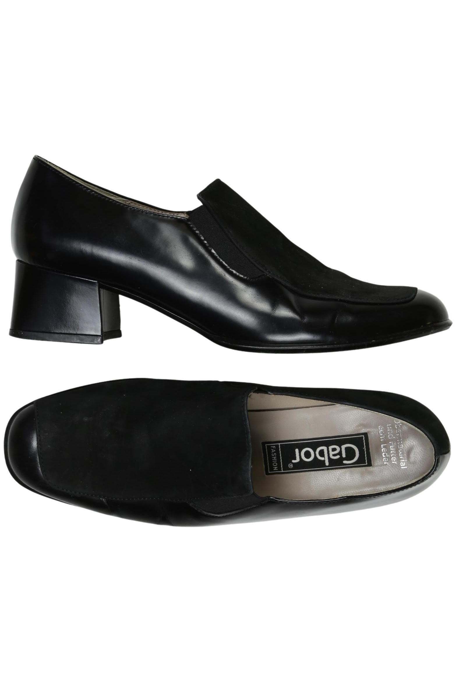 

Gabor Damen Halbschuh, schwarz, Gr. 6