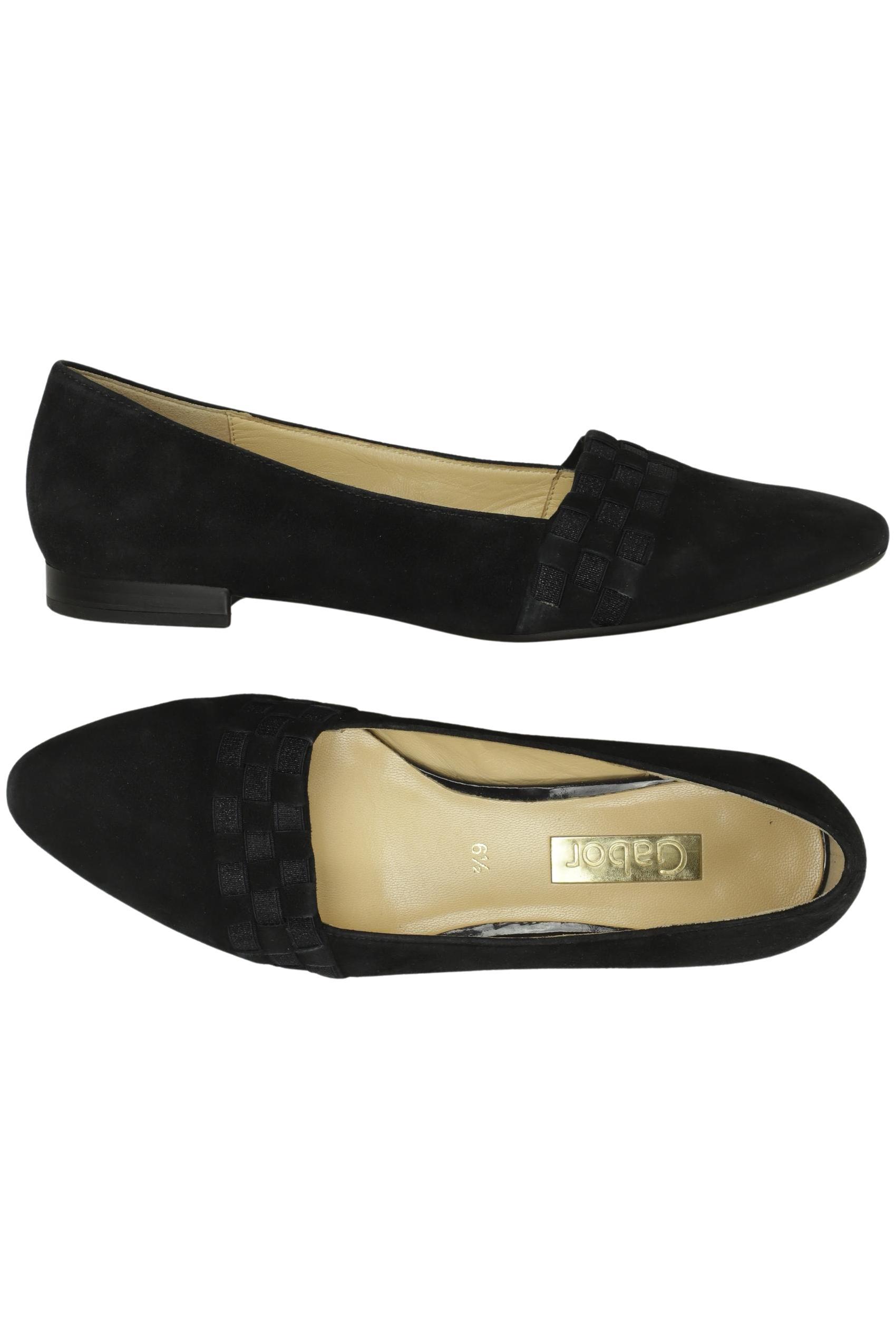 

Gabor Damen Halbschuh, schwarz, Gr. 6.5