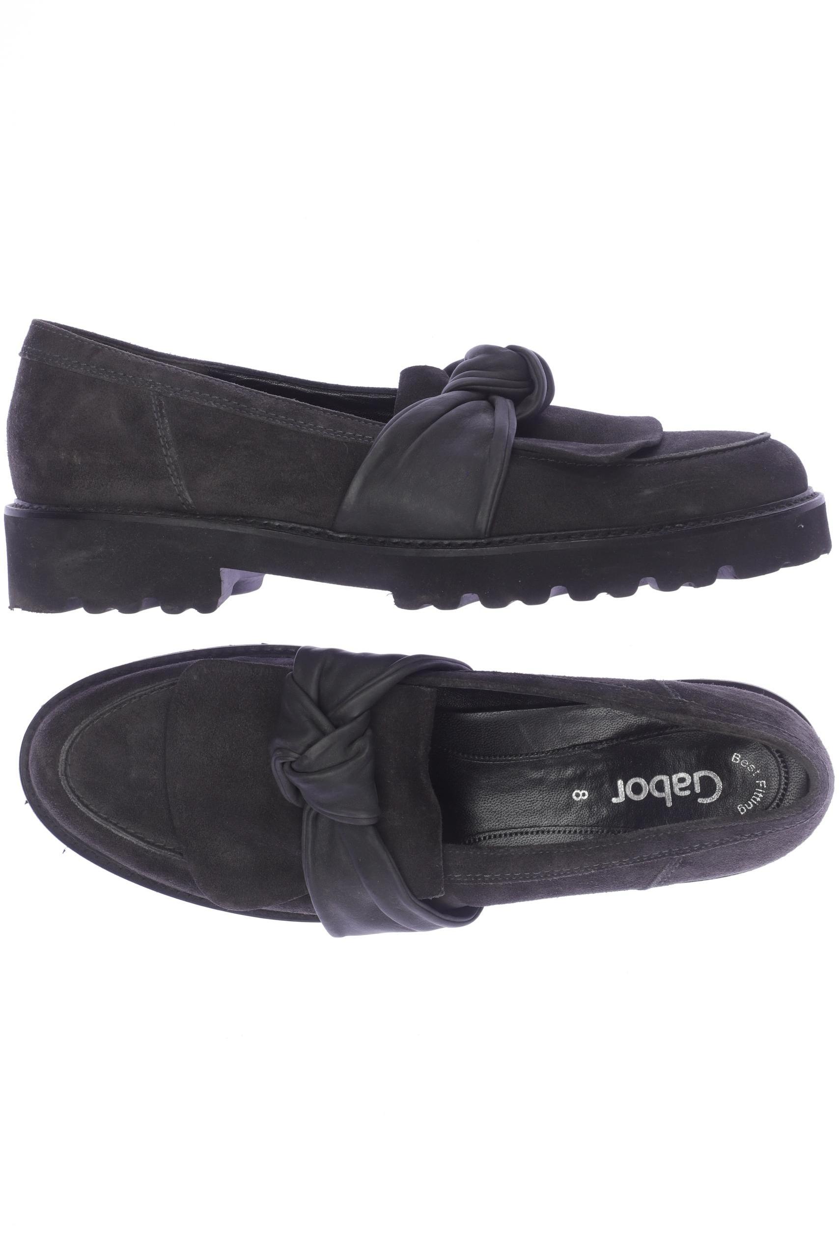 

Gabor Damen Halbschuh, grau, Gr. 8