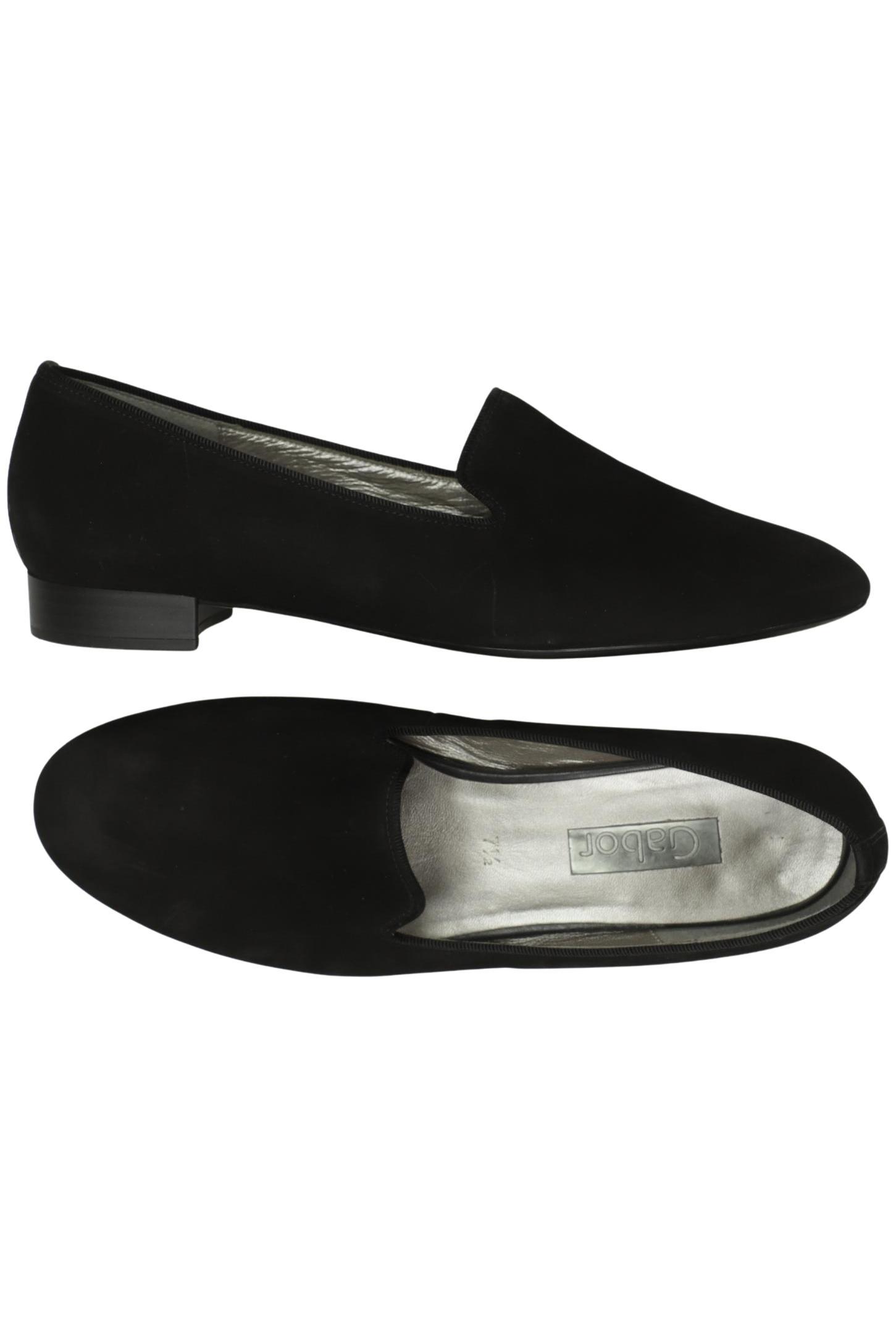 

Gabor Damen Halbschuh, schwarz, Gr. 7.5