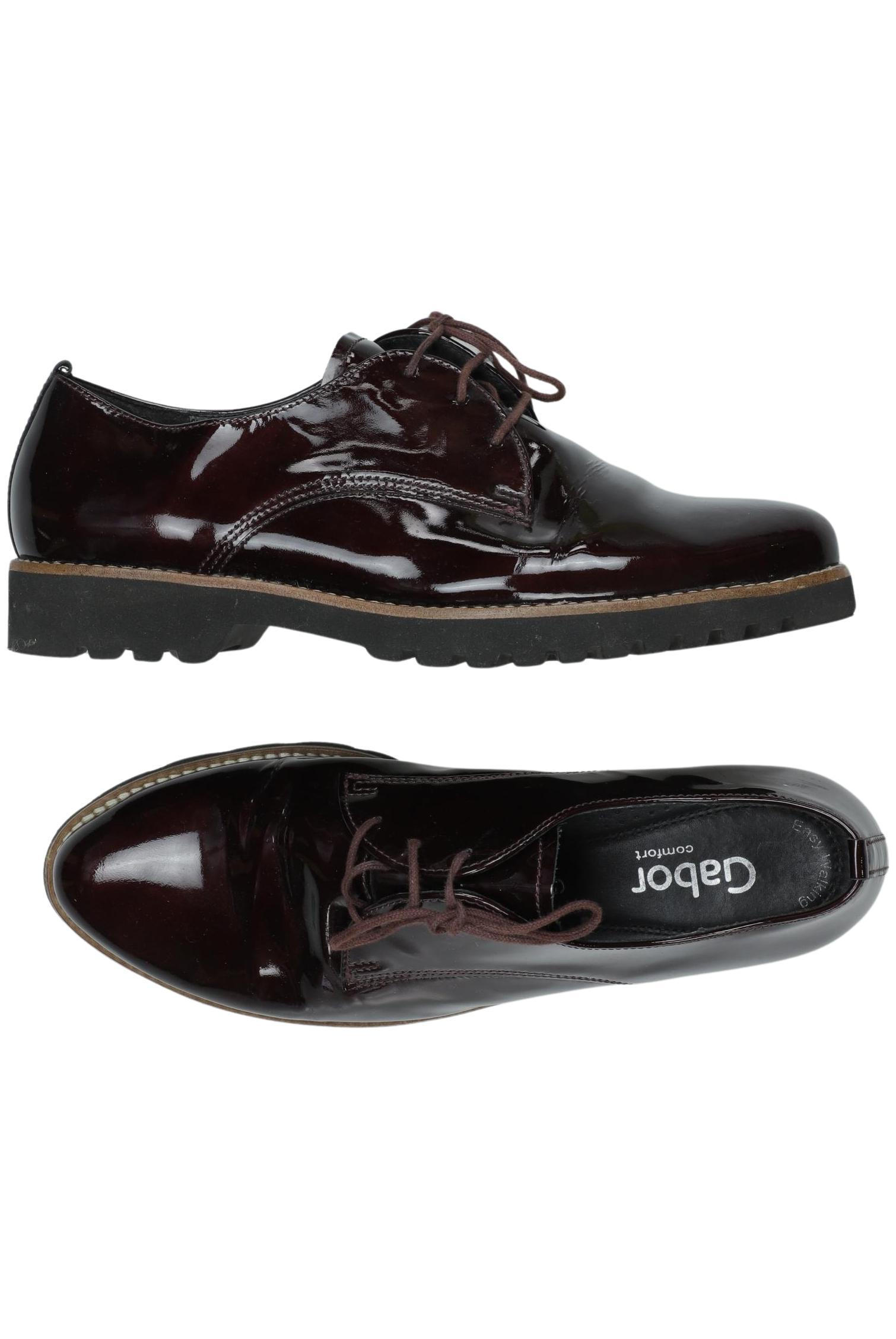 

Gabor Damen Halbschuh, bordeaux, Gr. 5