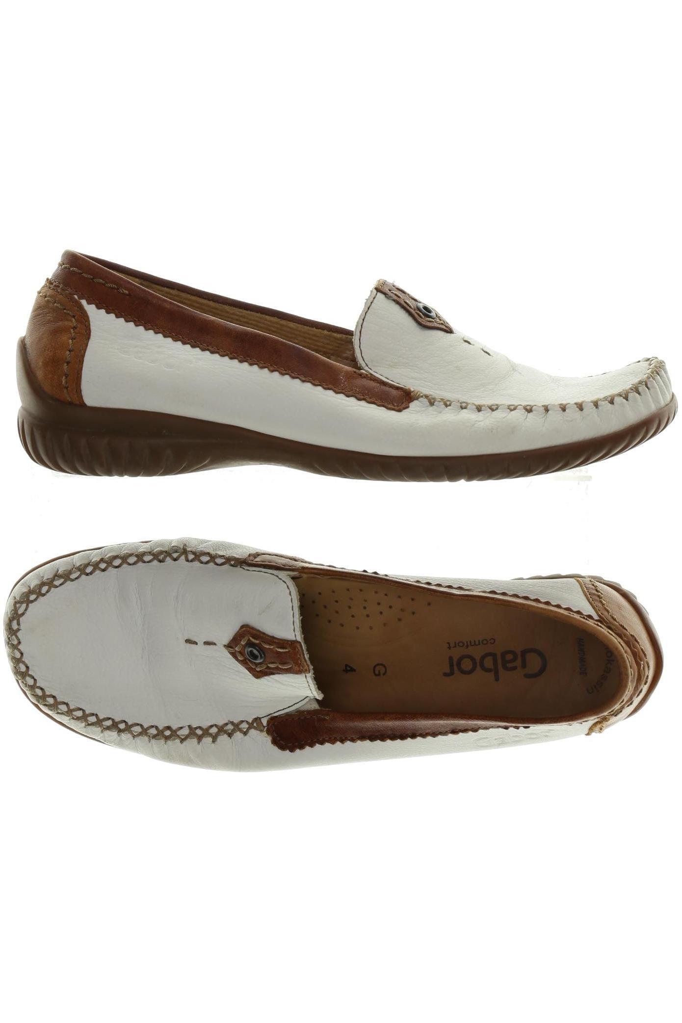 

Gabor Damen Halbschuh, weiß, Gr. 4