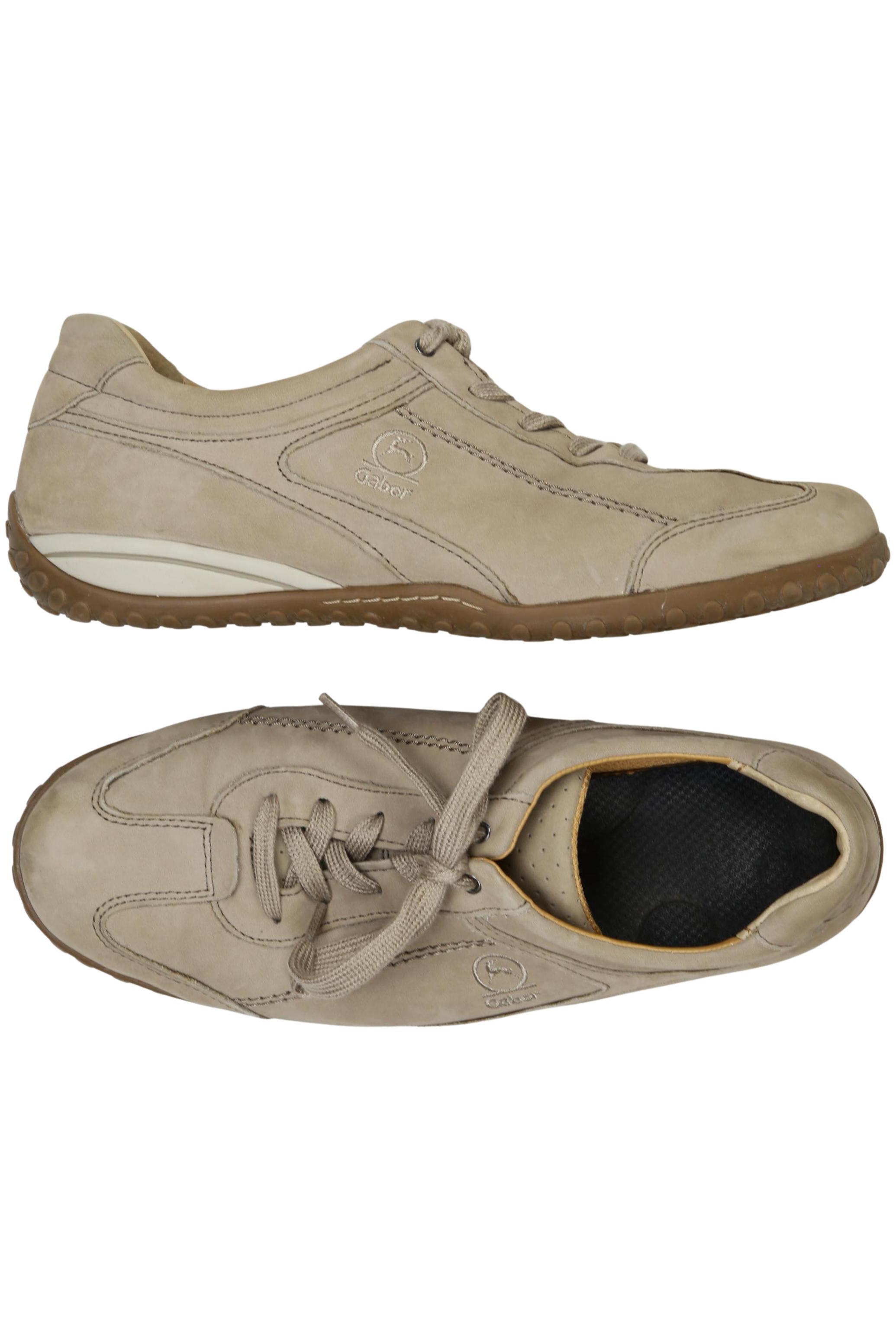 

Gabor Damen Halbschuh, beige, Gr. 7