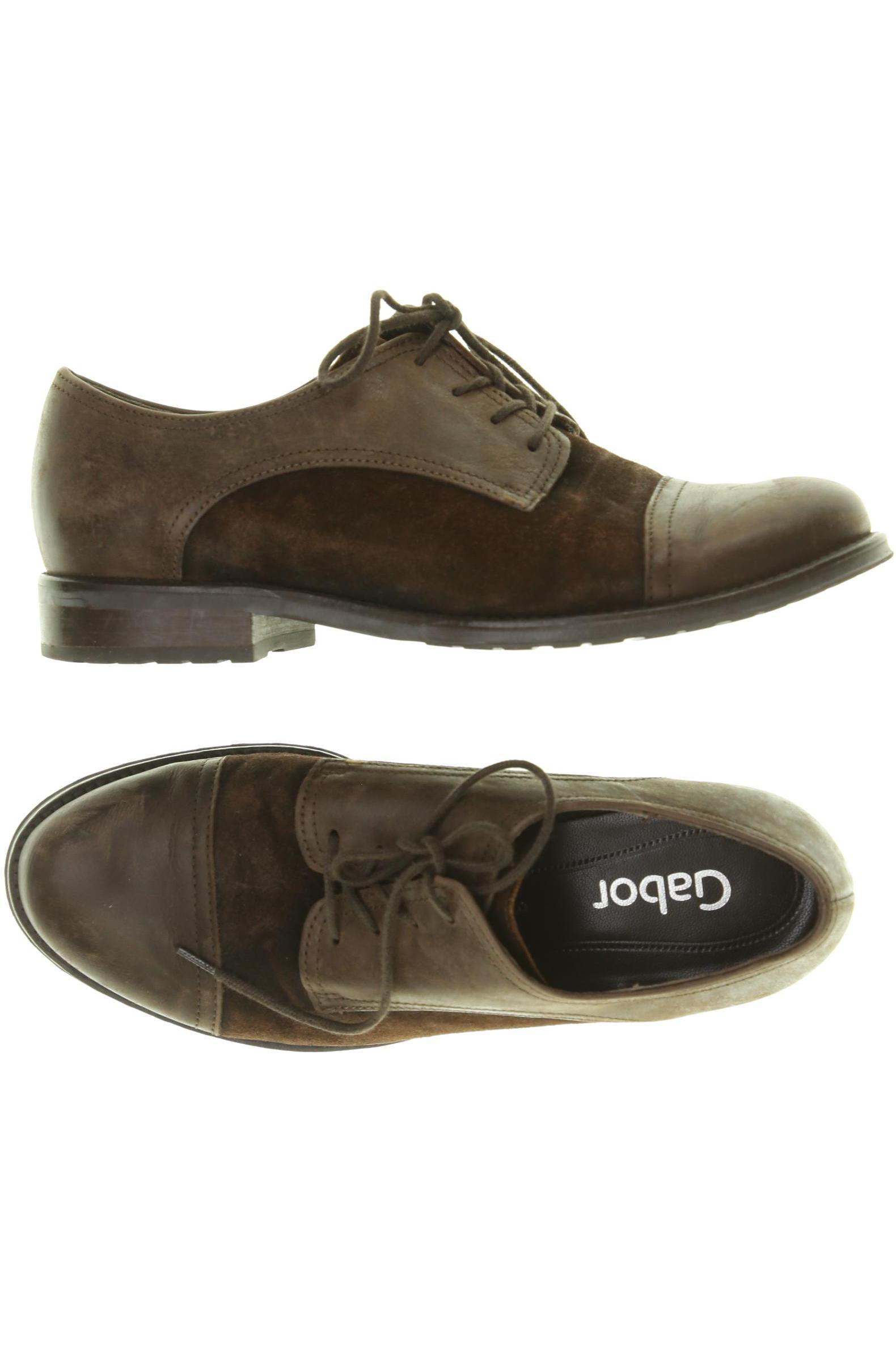 

Gabor Damen Halbschuh, braun, Gr. 3