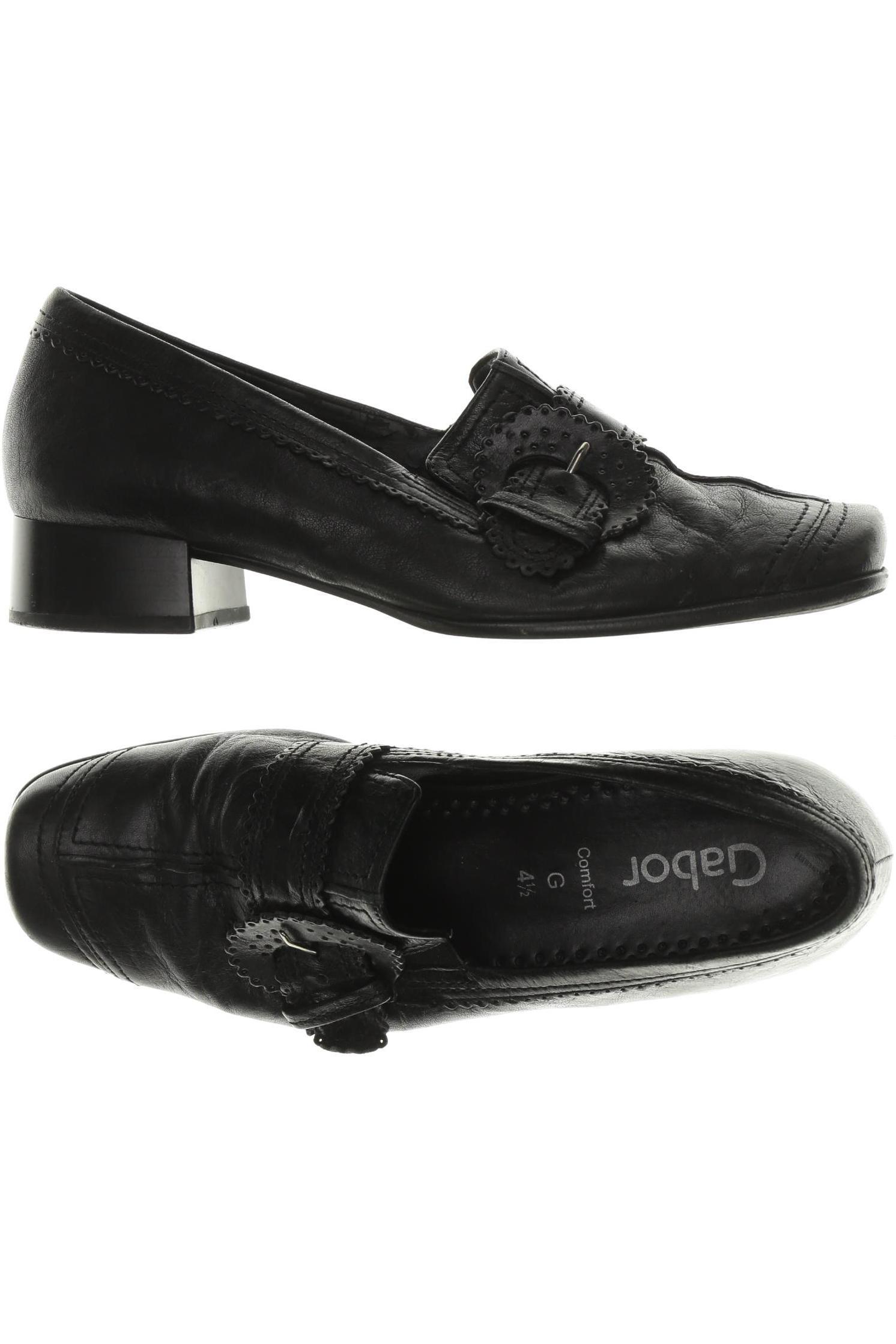 

Gabor Damen Halbschuh, schwarz, Gr. 4.5