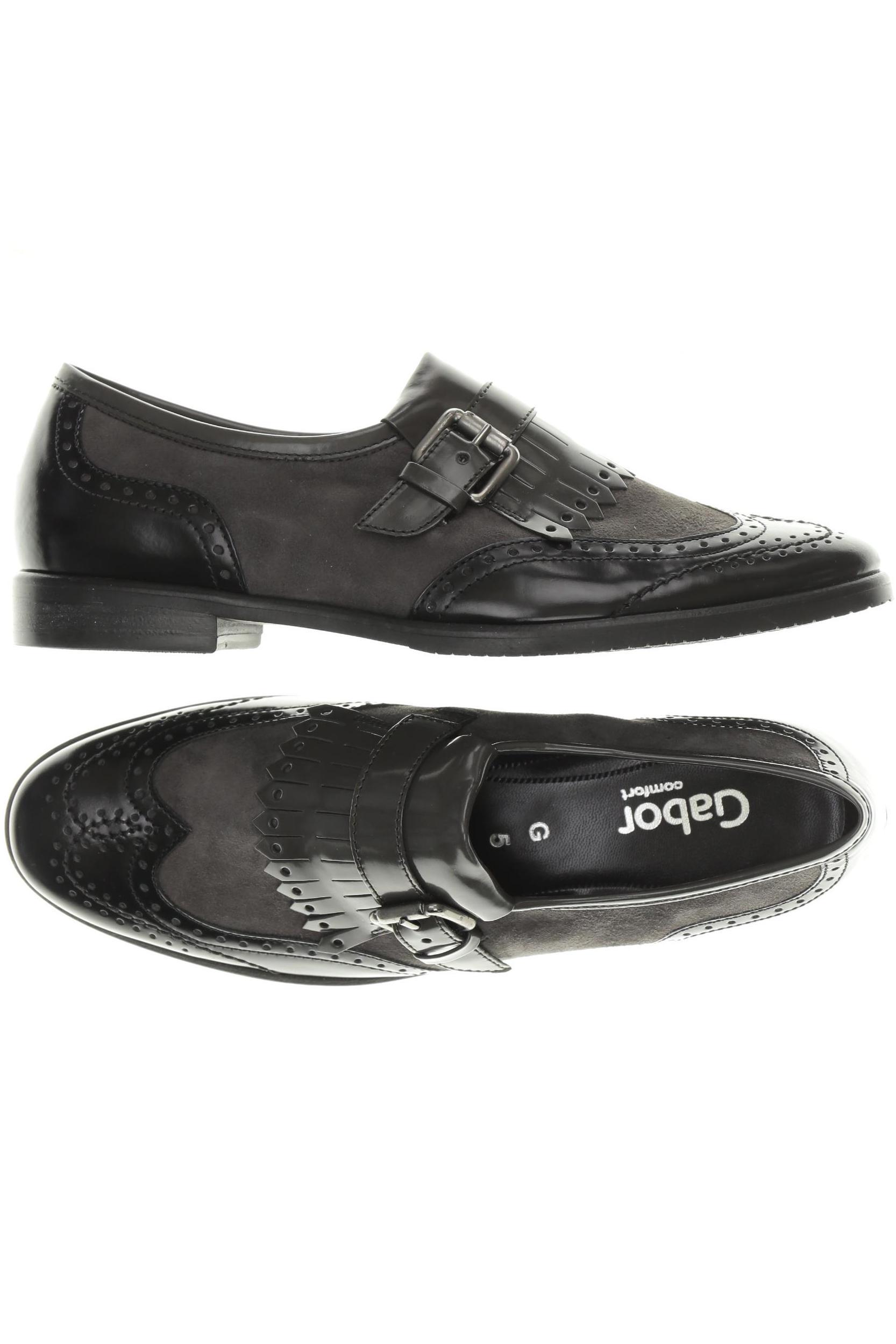 

Gabor Damen Halbschuh, schwarz, Gr. 5