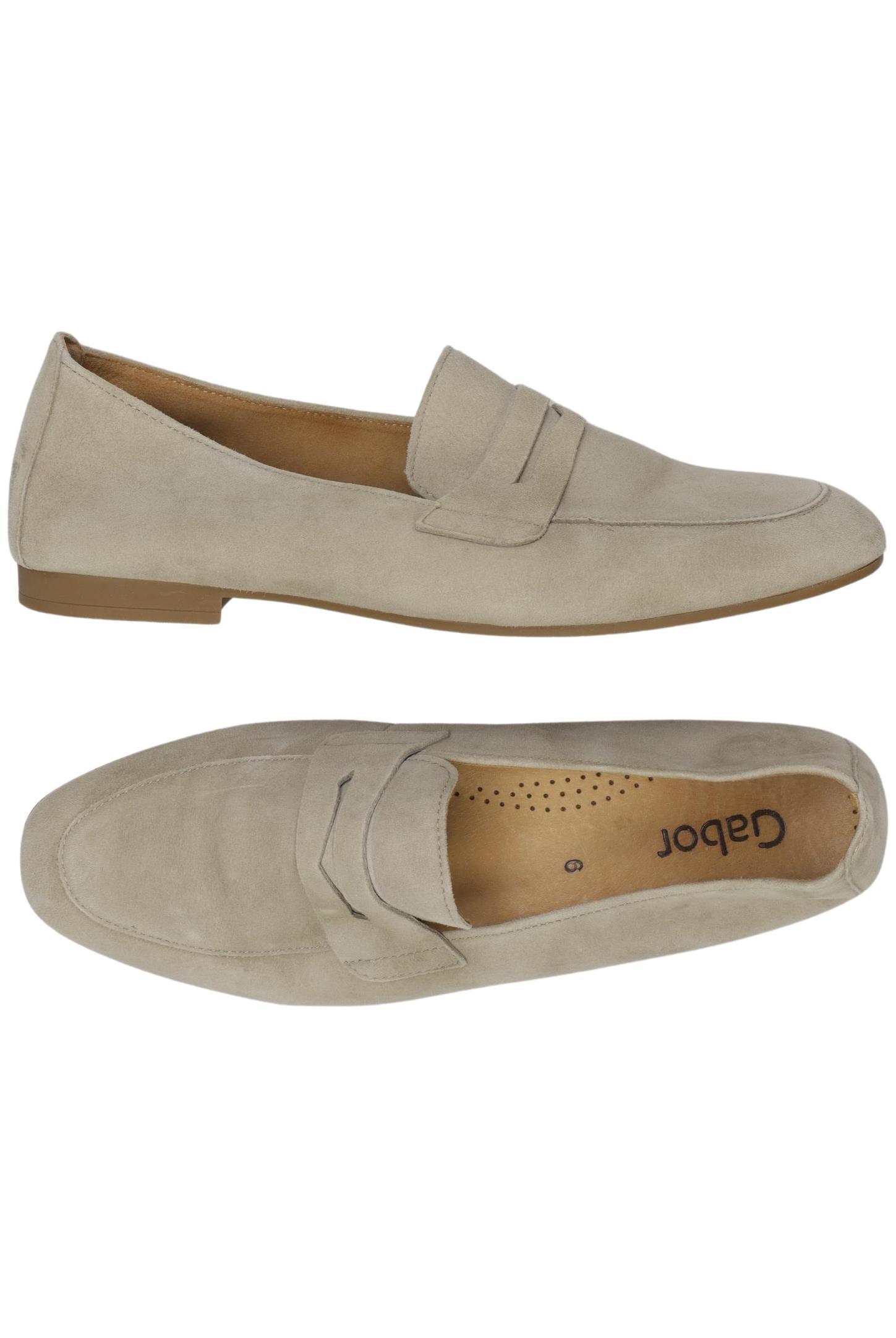 

Gabor Damen Halbschuh, beige, Gr. 6