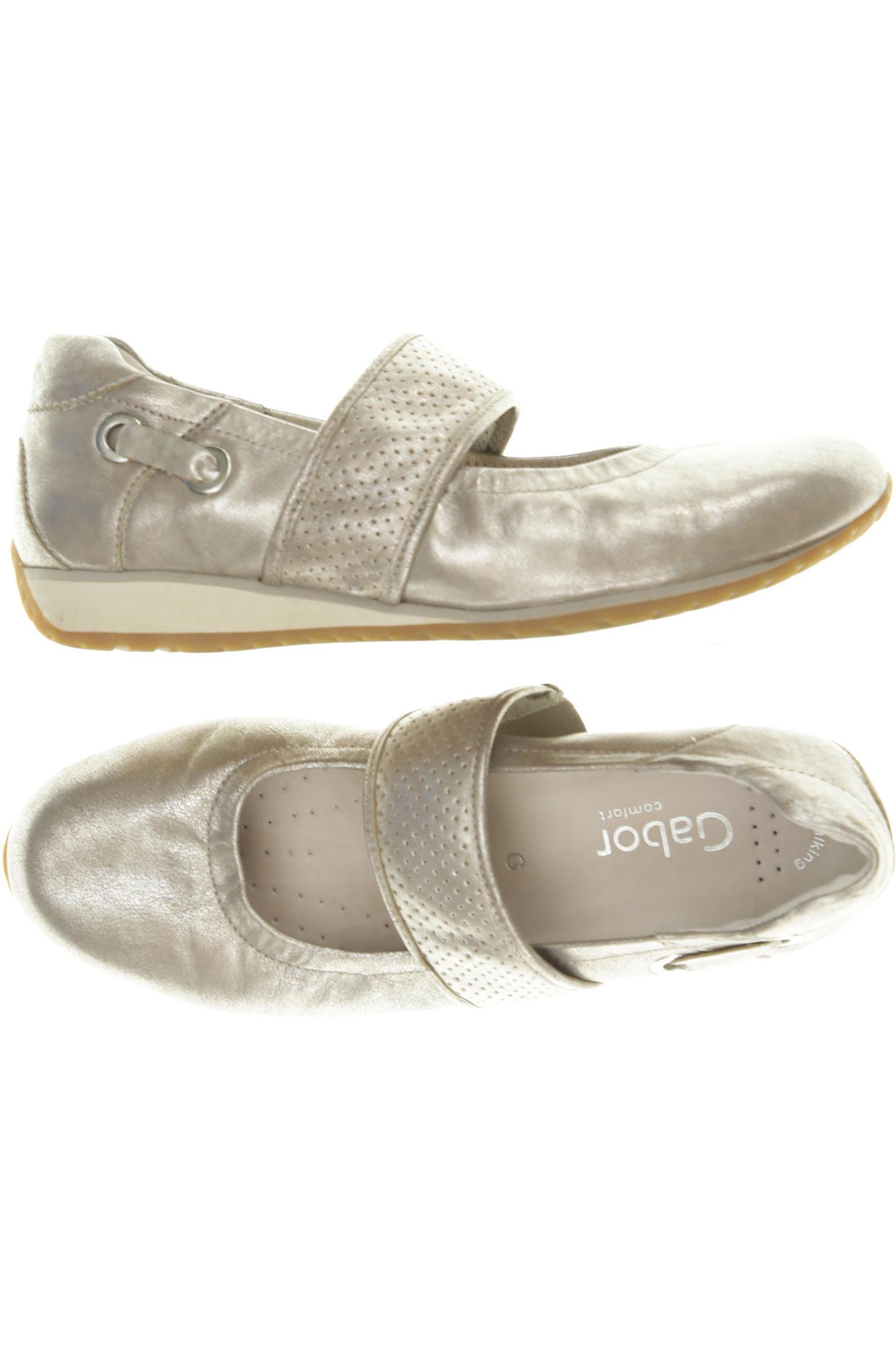 

Gabor Damen Halbschuh, silber, Gr. 5.5