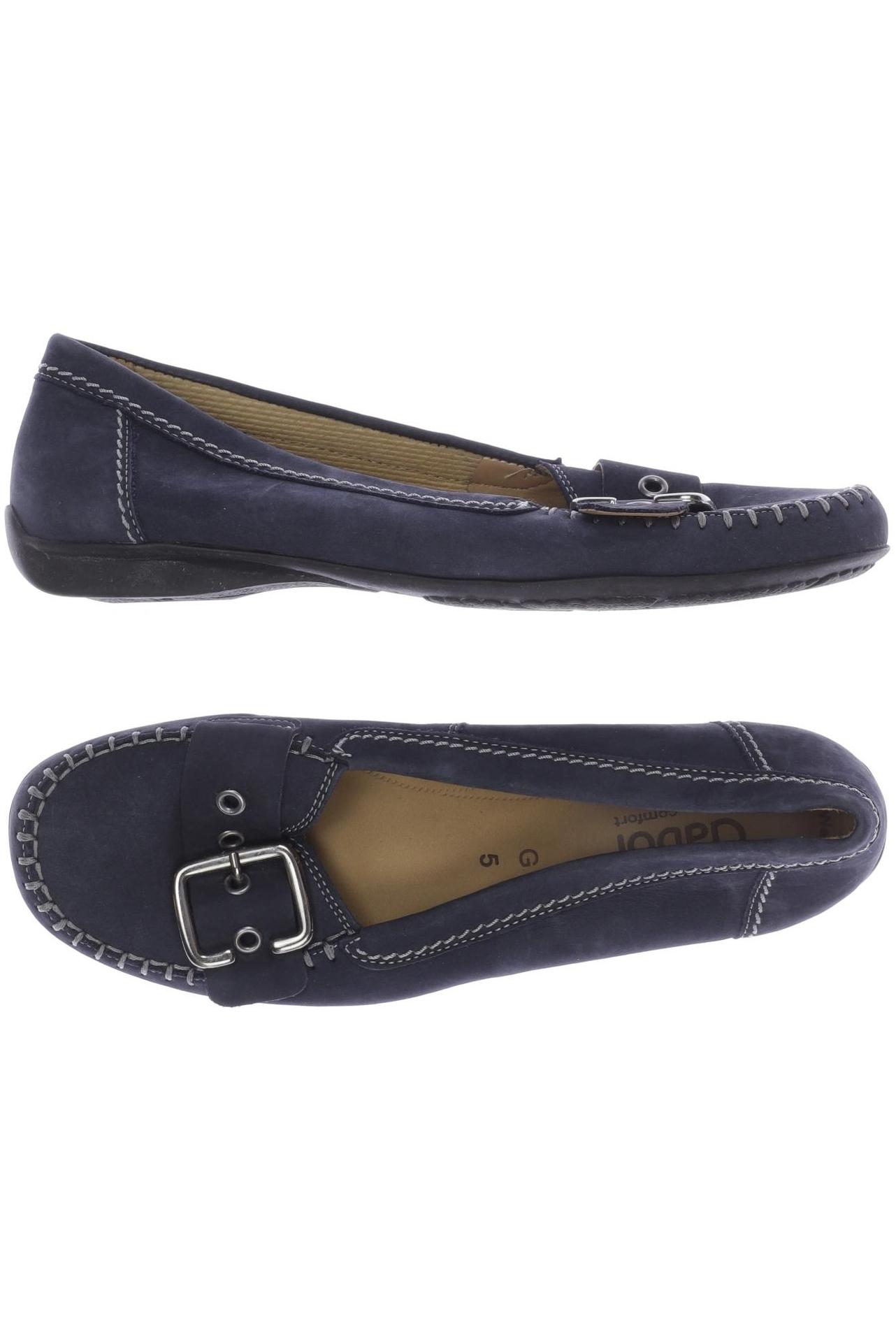 

Gabor Damen Halbschuh, marineblau, Gr. 5