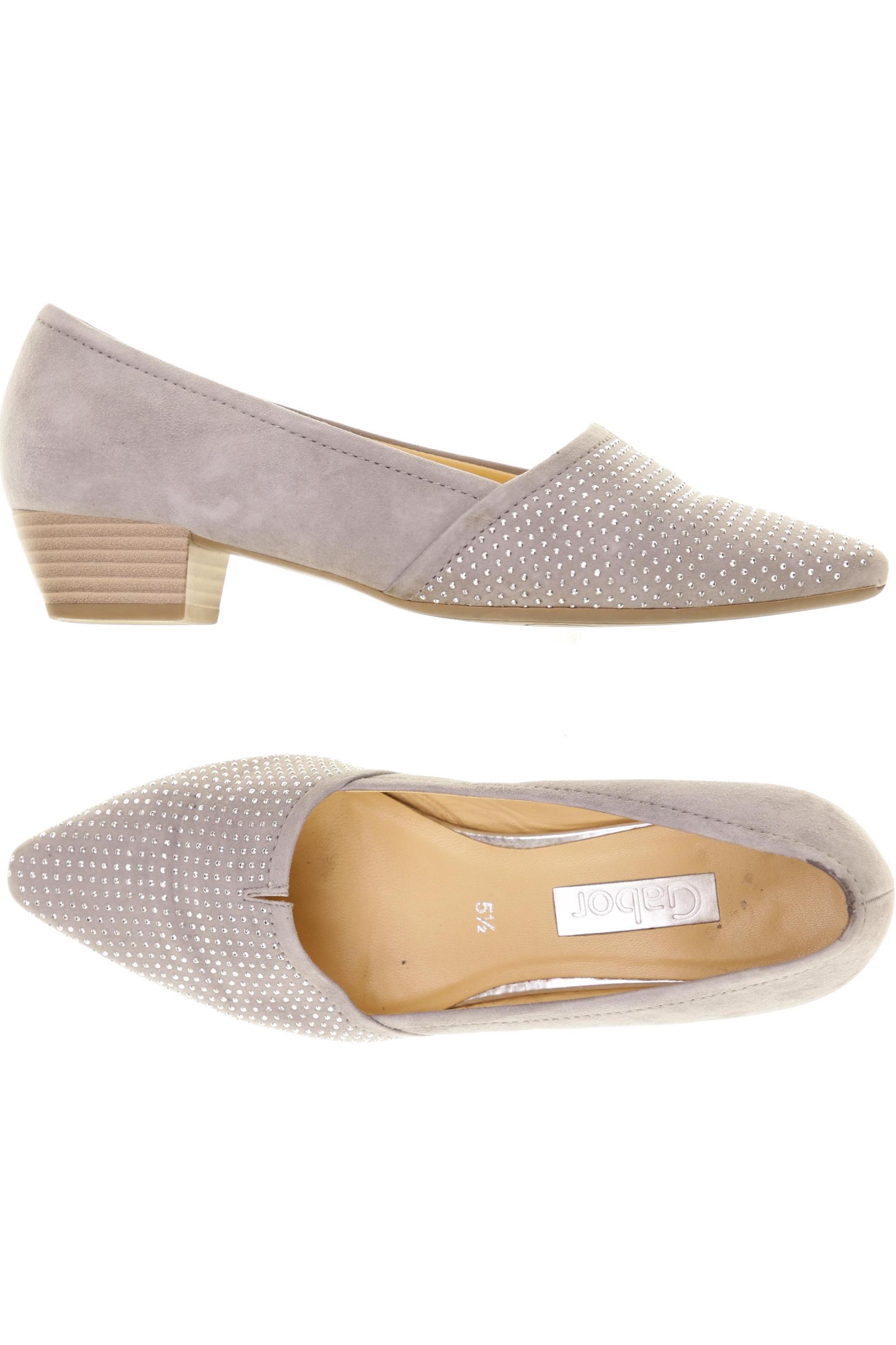 

Gabor Damen Halbschuh, grau, Gr. 5.5