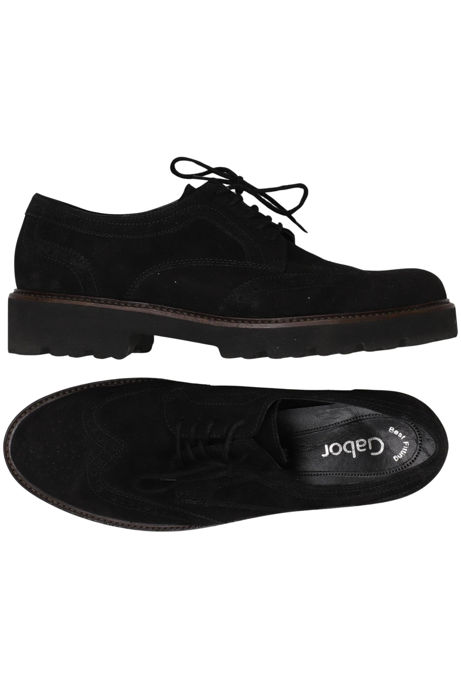 

Gabor Damen Halbschuh, schwarz, Gr. 6.5