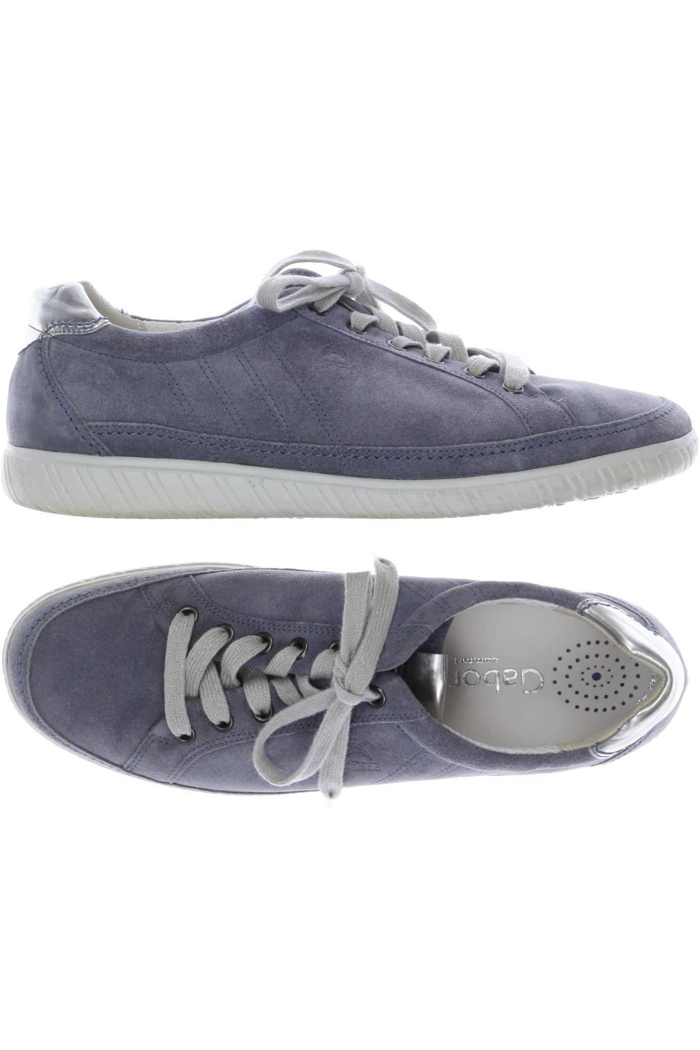 

Gabor Damen Halbschuh, blau, Gr. 8