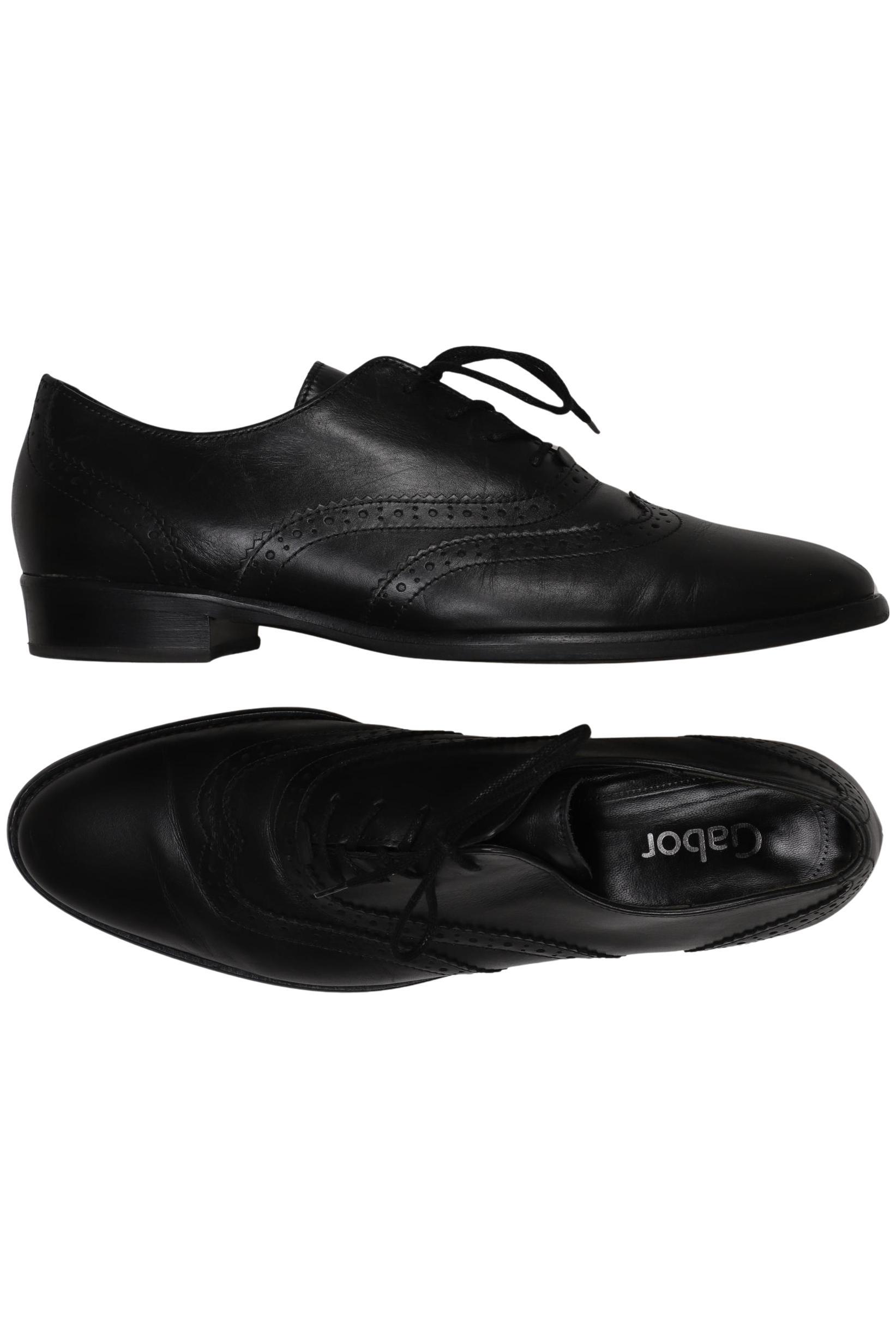 

Gabor Damen Halbschuh, schwarz, Gr. 7