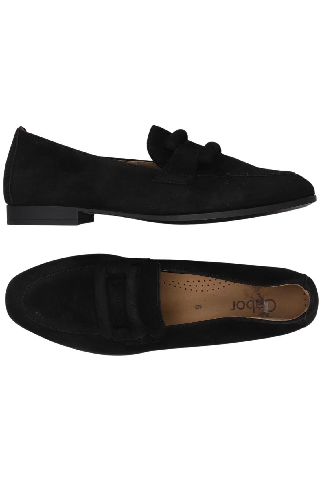 

Gabor Damen Halbschuh, schwarz, Gr. 6