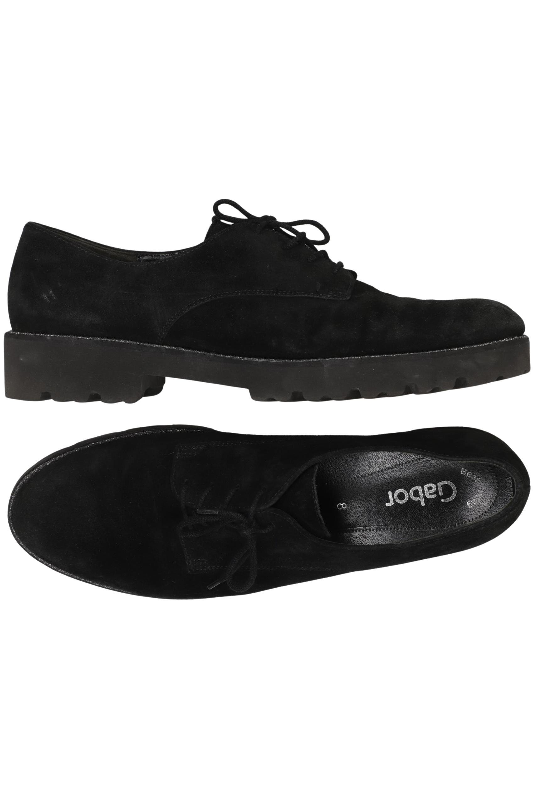 

Gabor Damen Halbschuh, schwarz, Gr. 8