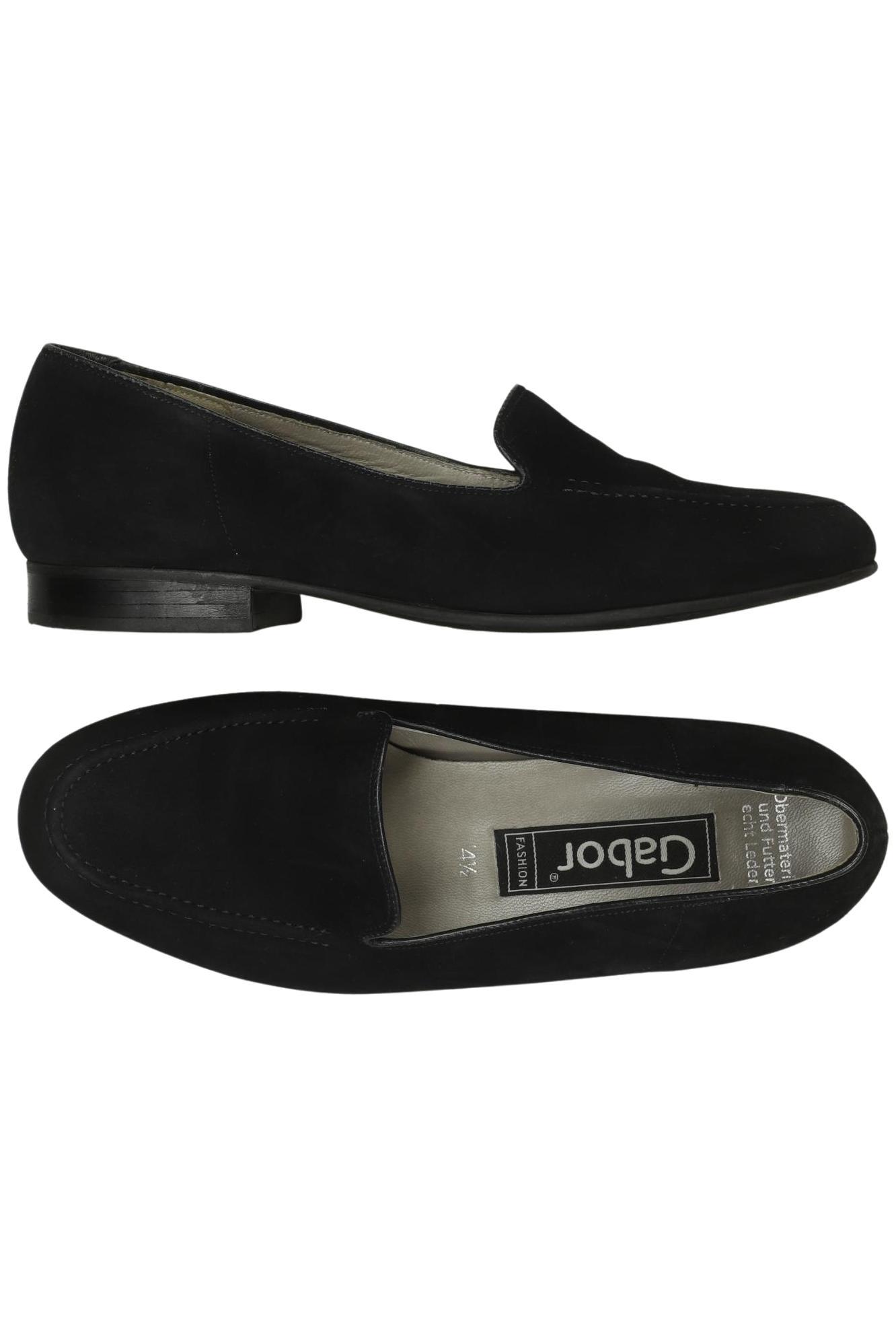 

Gabor Damen Halbschuh, schwarz, Gr. 4.5