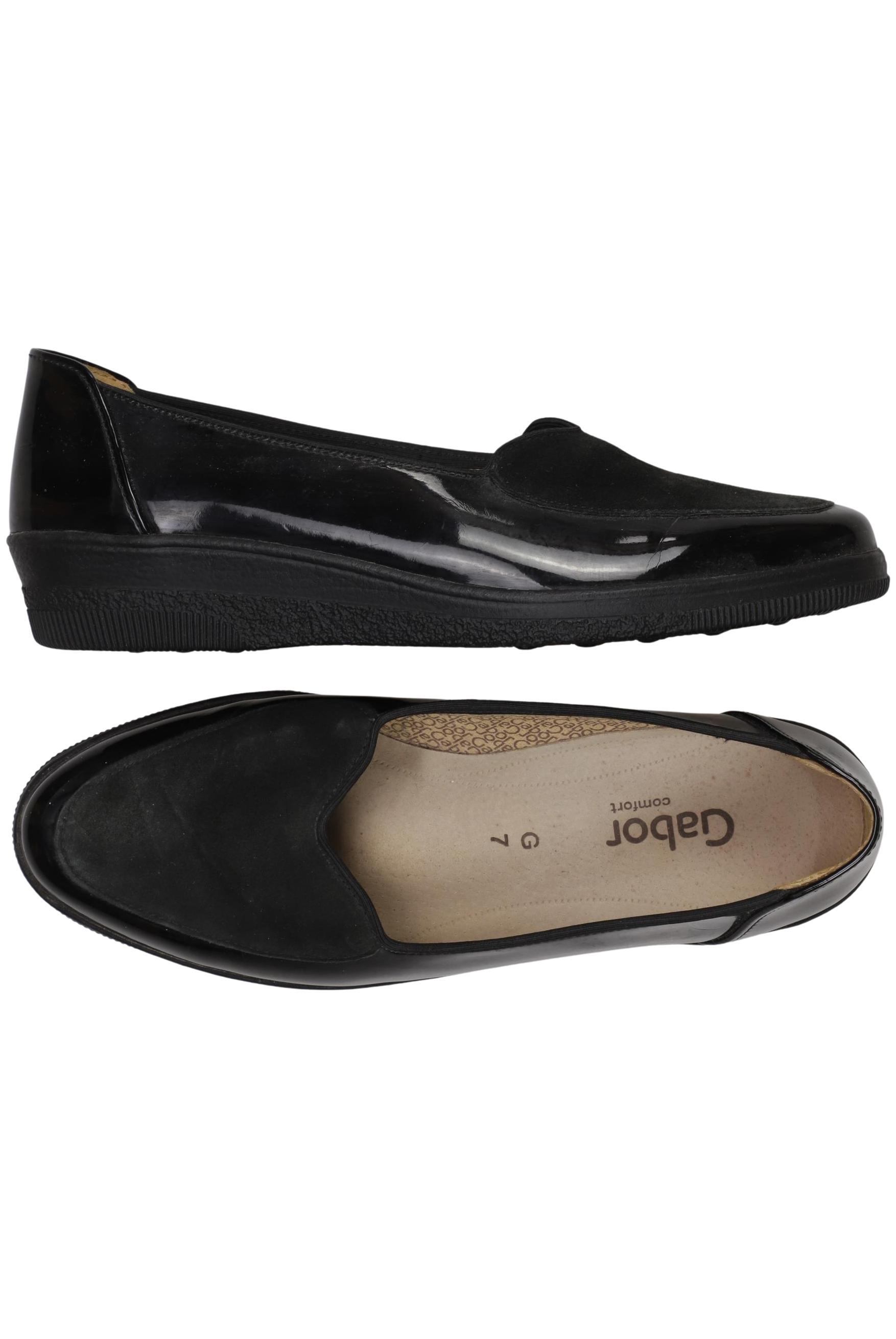 

Gabor Damen Halbschuh, schwarz, Gr. 7