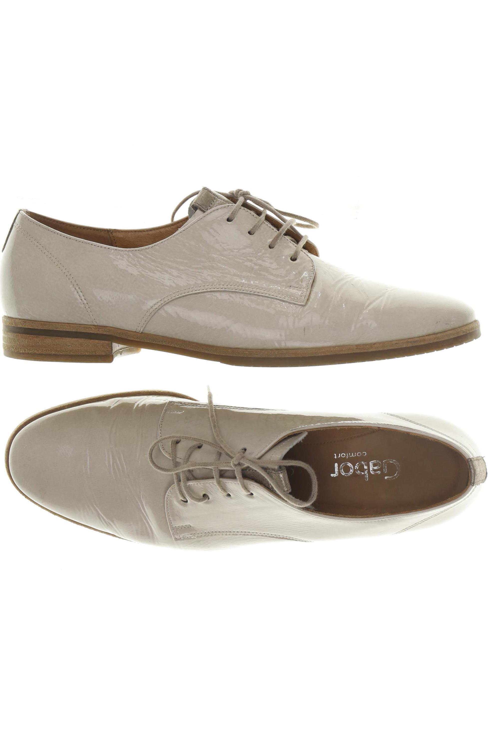 

Gabor Damen Halbschuh, beige, Gr. 5.5