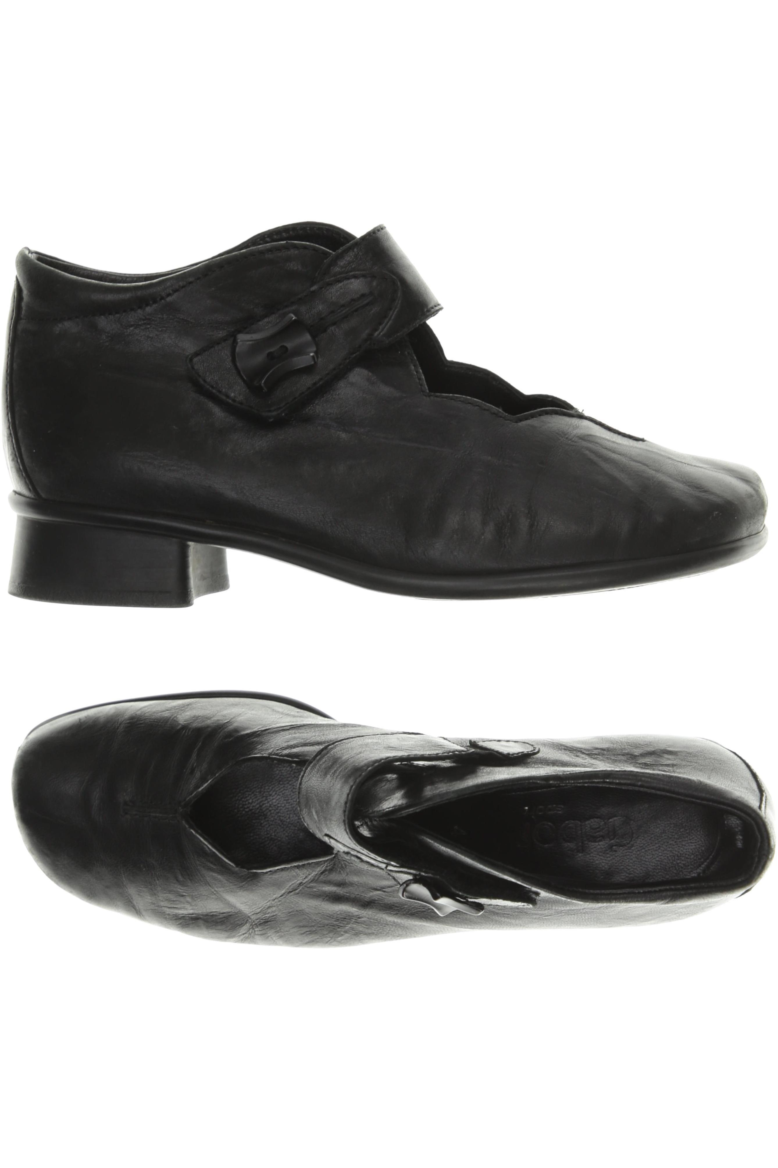 

Gabor Damen Halbschuh, schwarz, Gr. 4.5