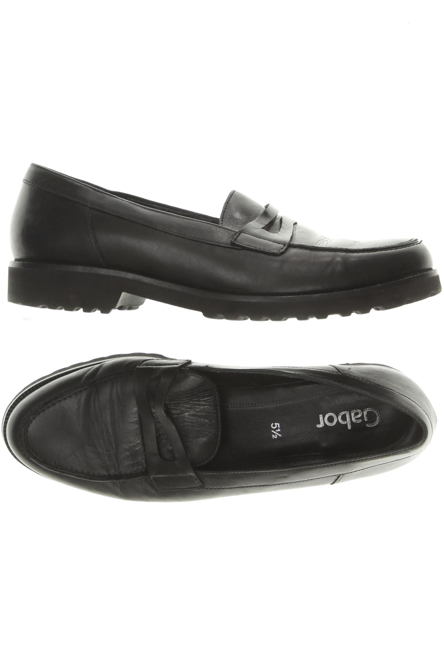 

Gabor Damen Halbschuh, schwarz, Gr. 5.5