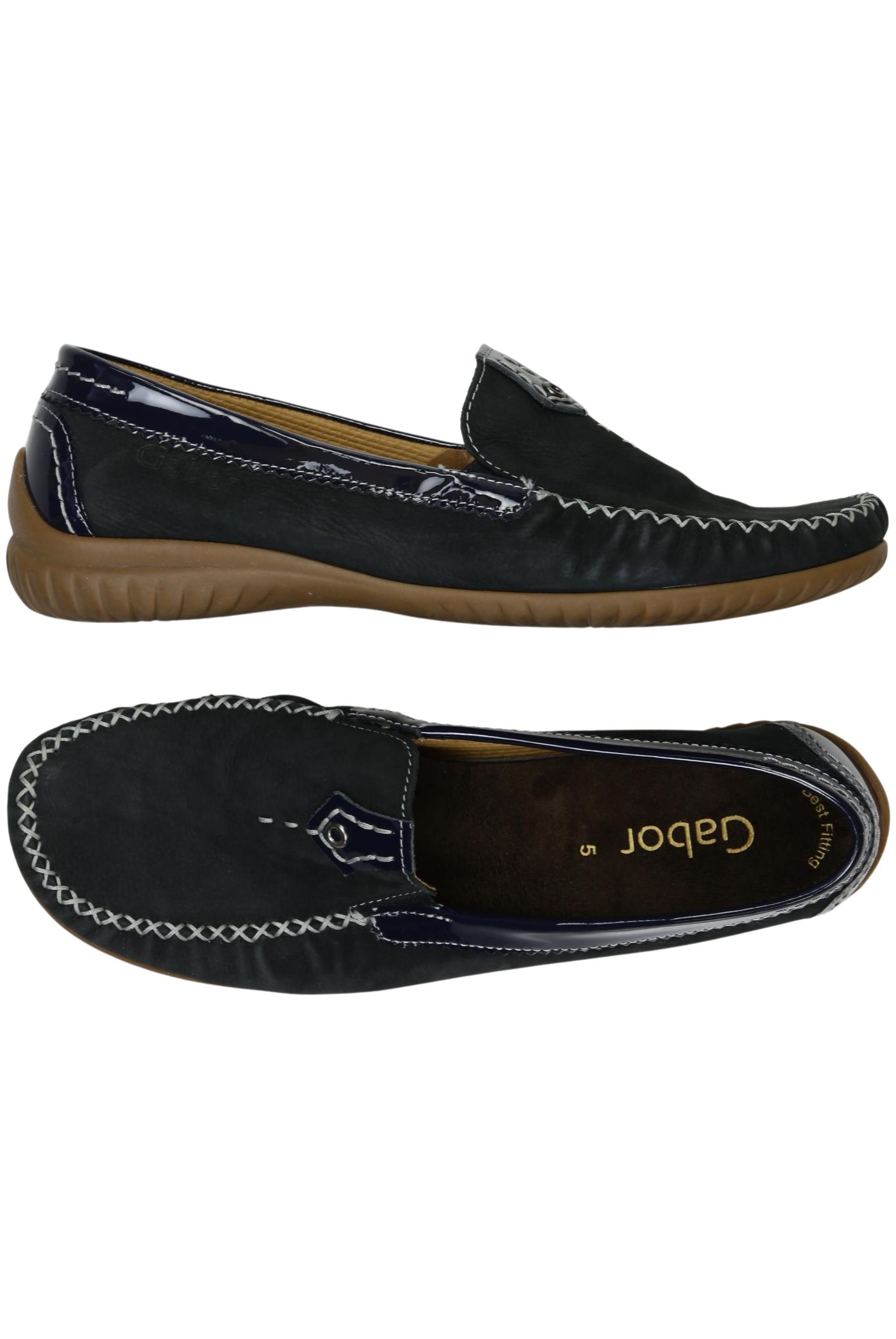 

Gabor Damen Halbschuh, marineblau, Gr. 5