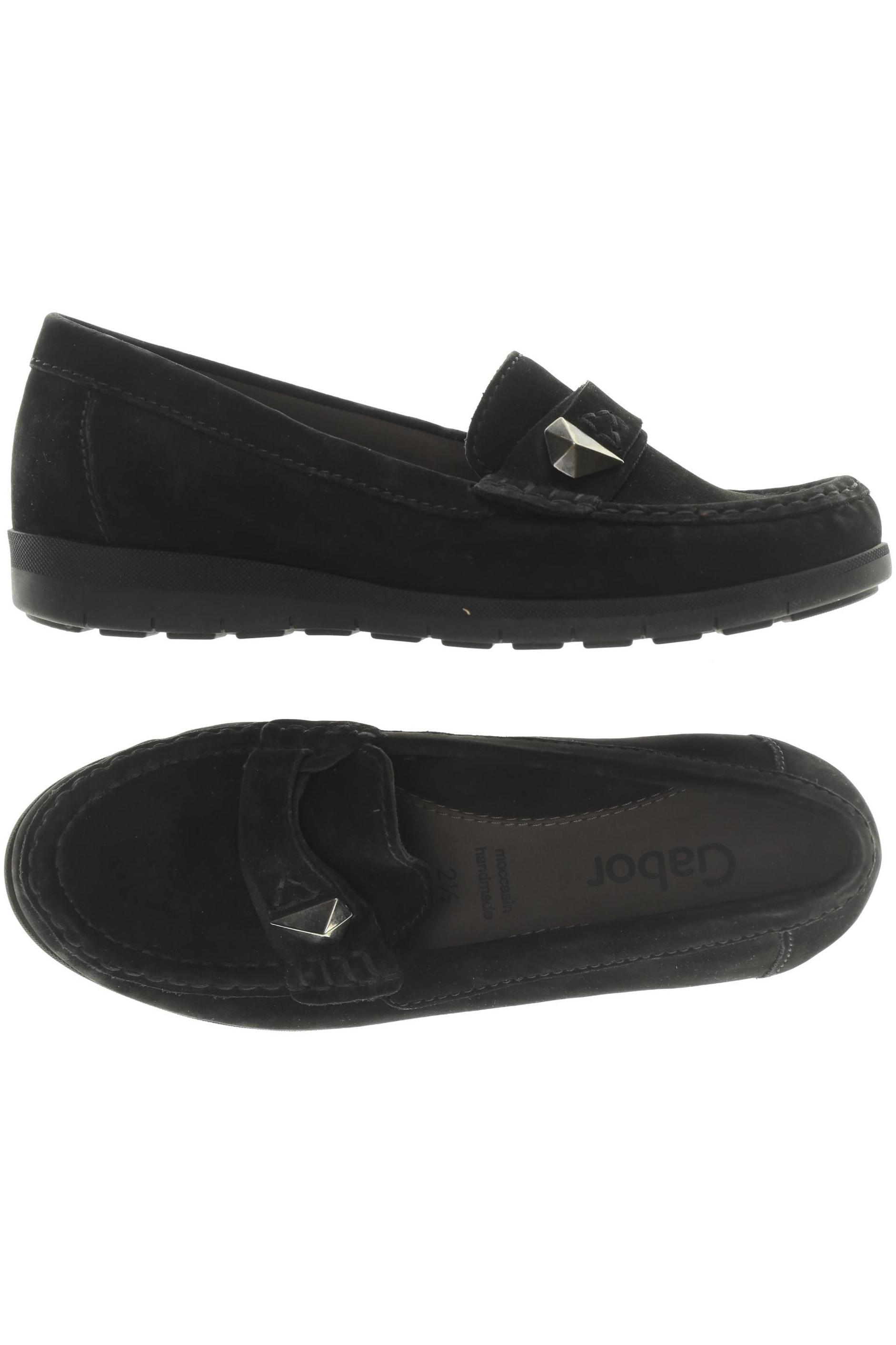 

Gabor Damen Halbschuh, schwarz, Gr. 2.5