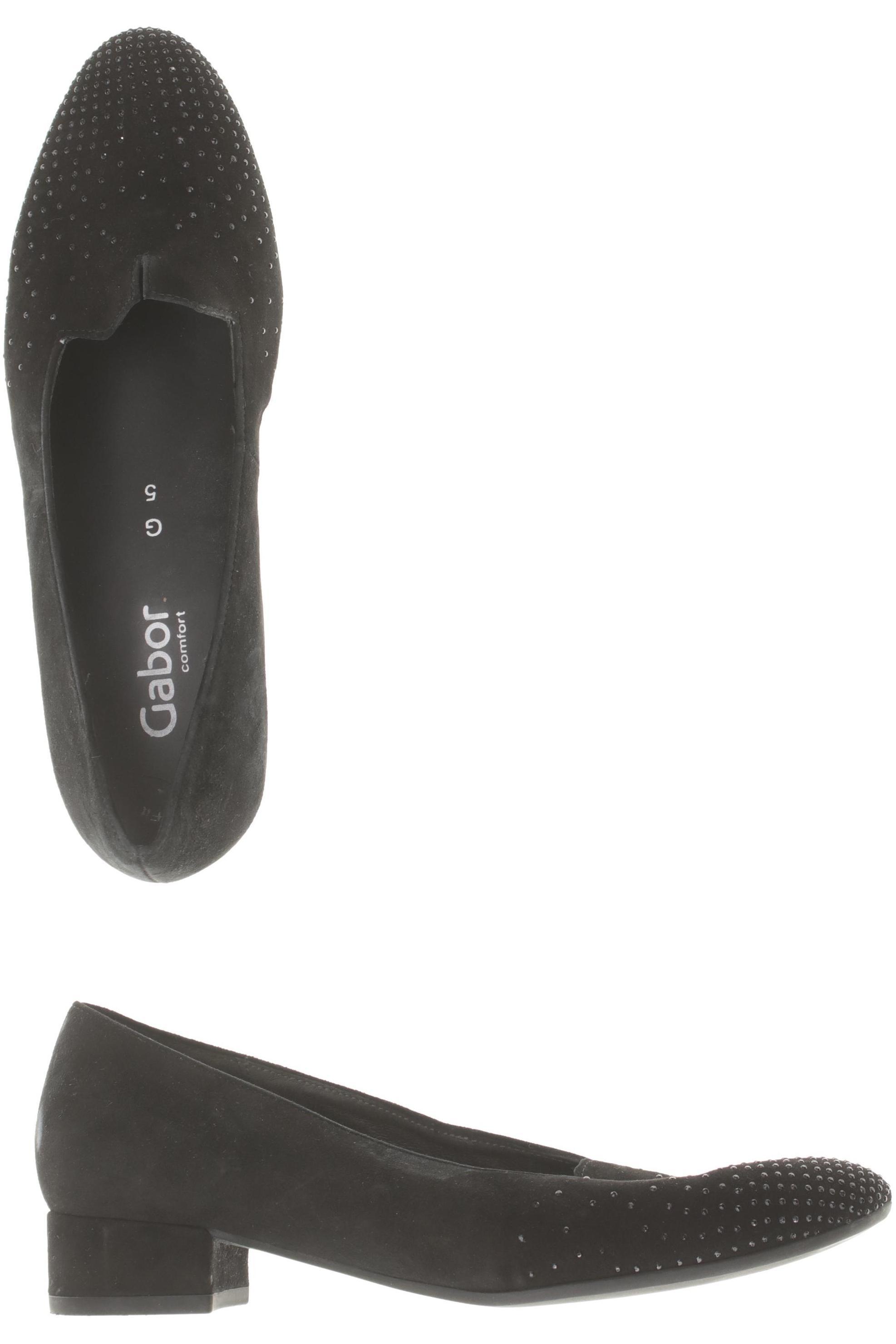 

Gabor Damen Halbschuh, schwarz, Gr. 5