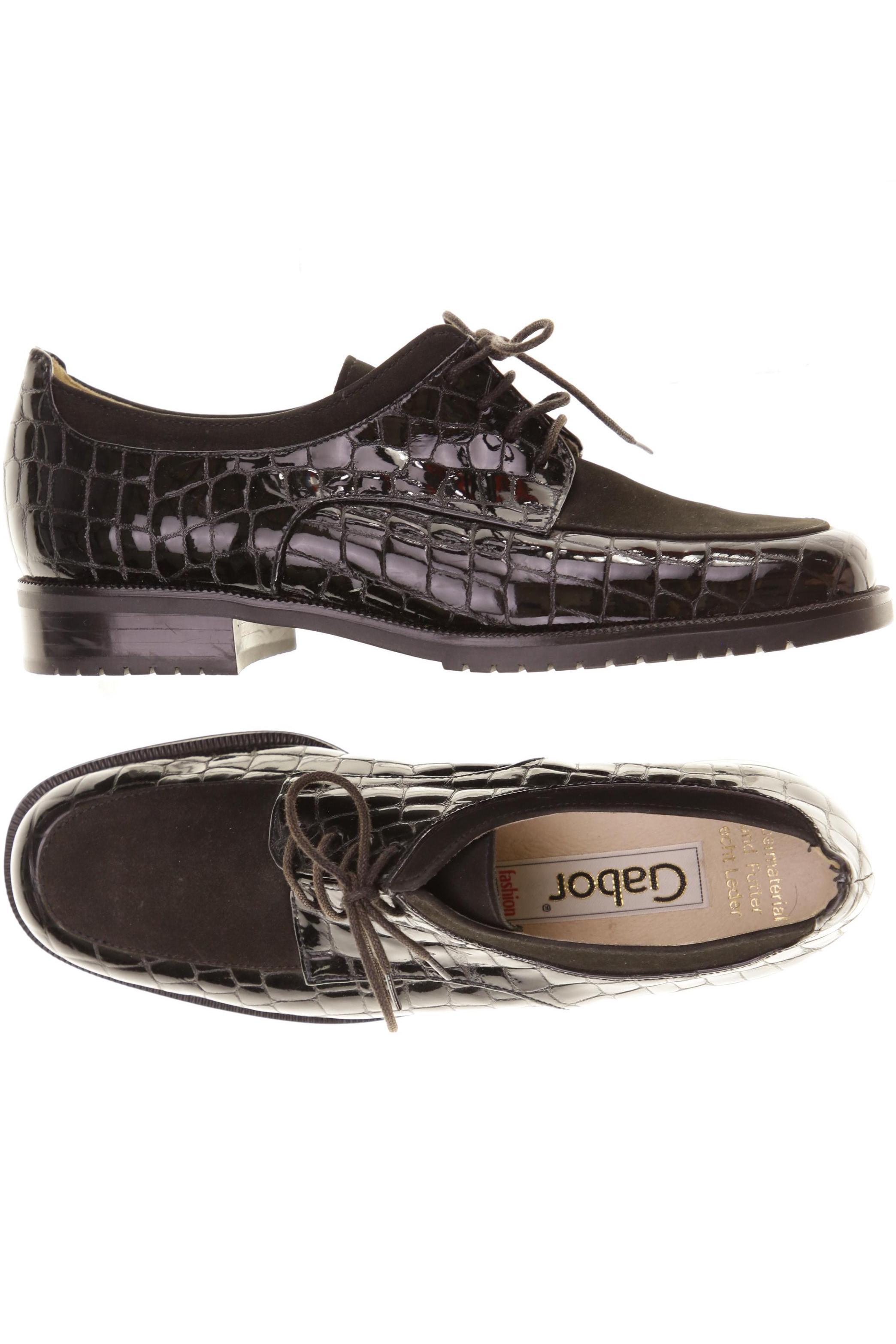 

Gabor Damen Halbschuh, schwarz, Gr. 4.5