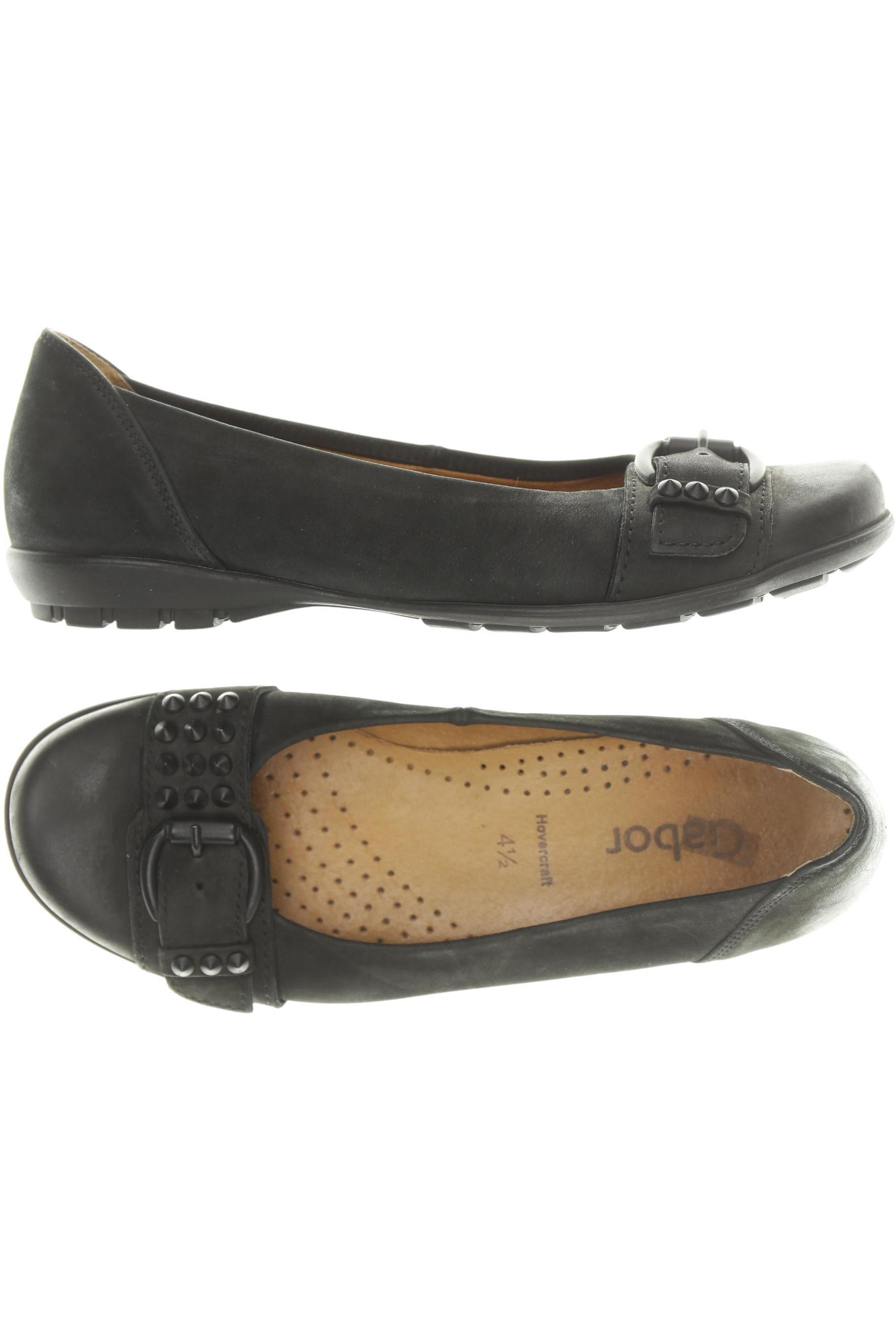 

Gabor Damen Ballerinas, schwarz, Gr. 4.5