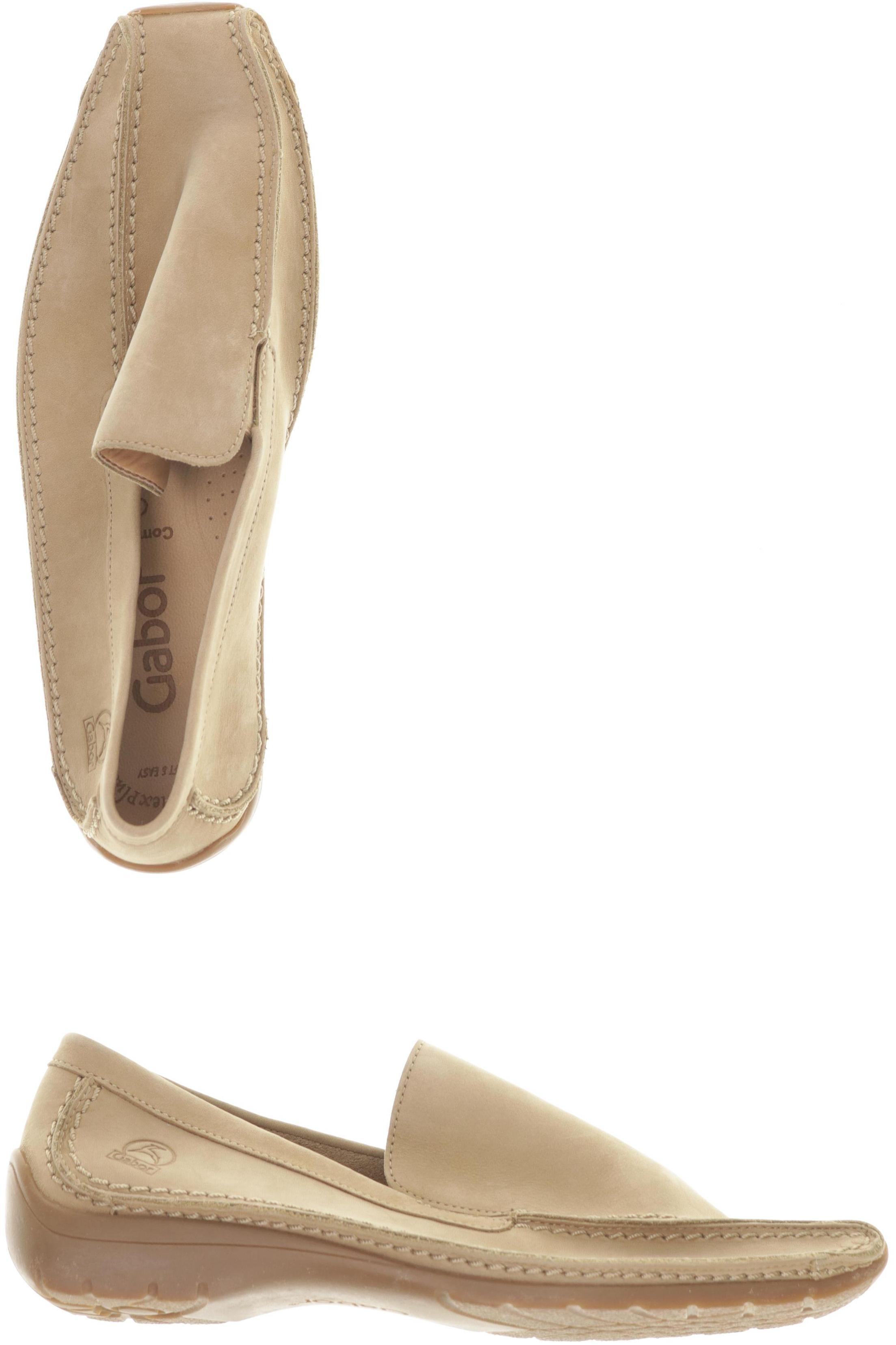 

Gabor Damen Halbschuh, beige, Gr. 4.5