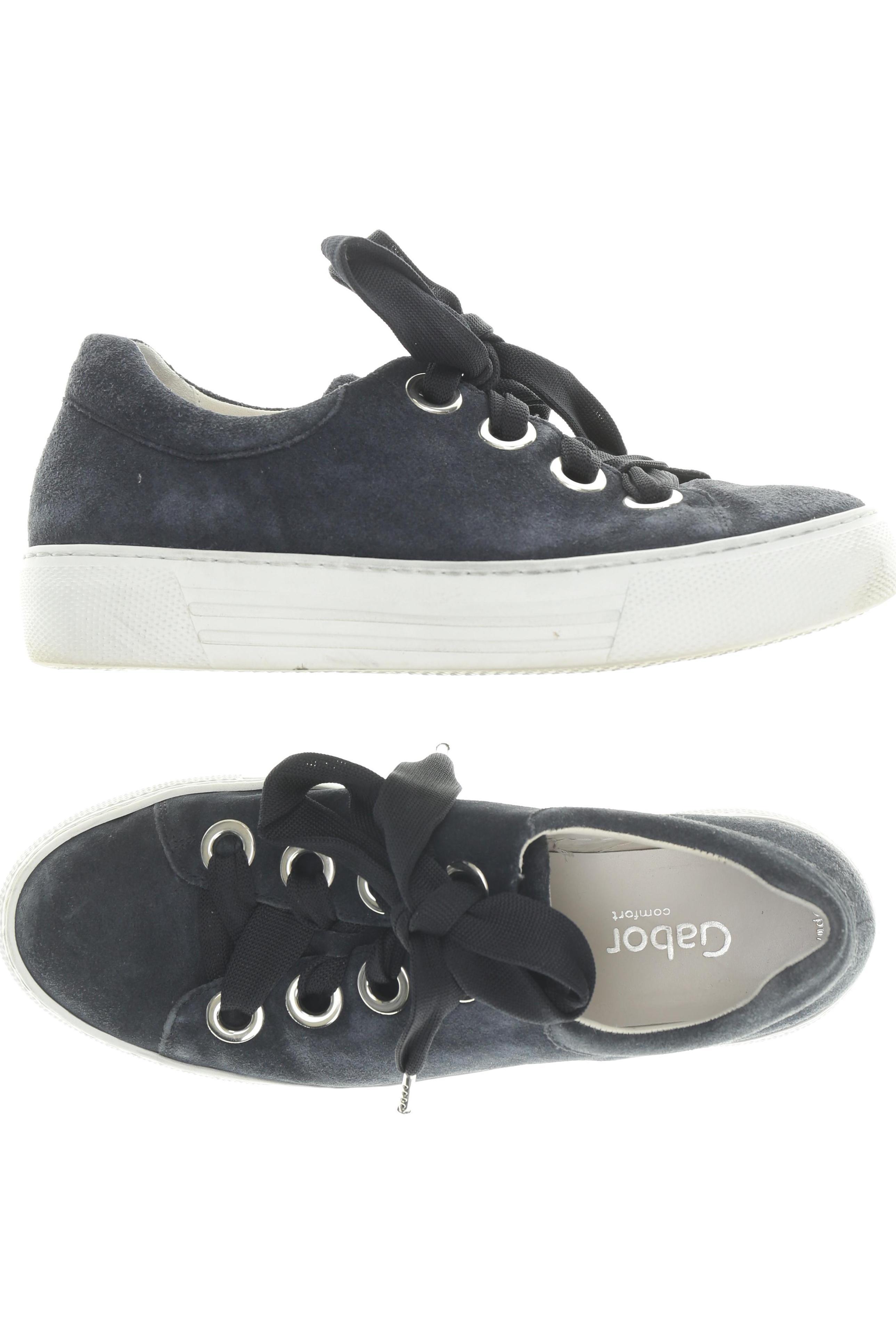 

Gabor Damen Halbschuh, blau, Gr. 6