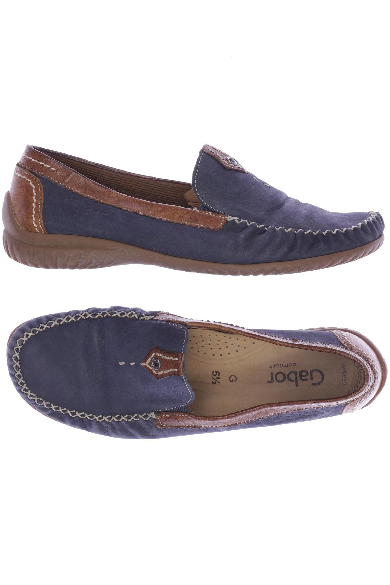 

Gabor Damen Halbschuh, marineblau, Gr. 5.5