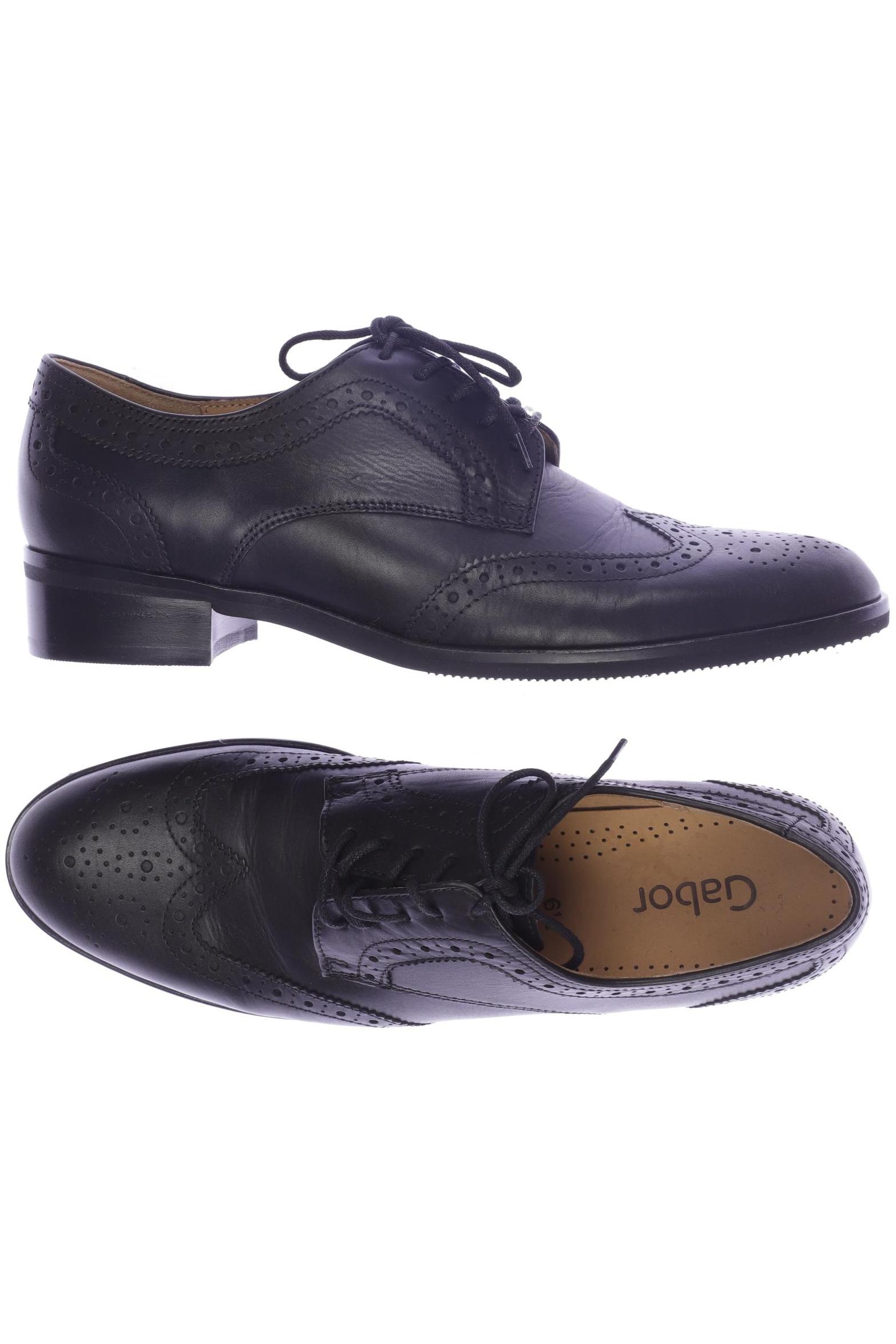 

Gabor Damen Halbschuh, schwarz, Gr. 6.5