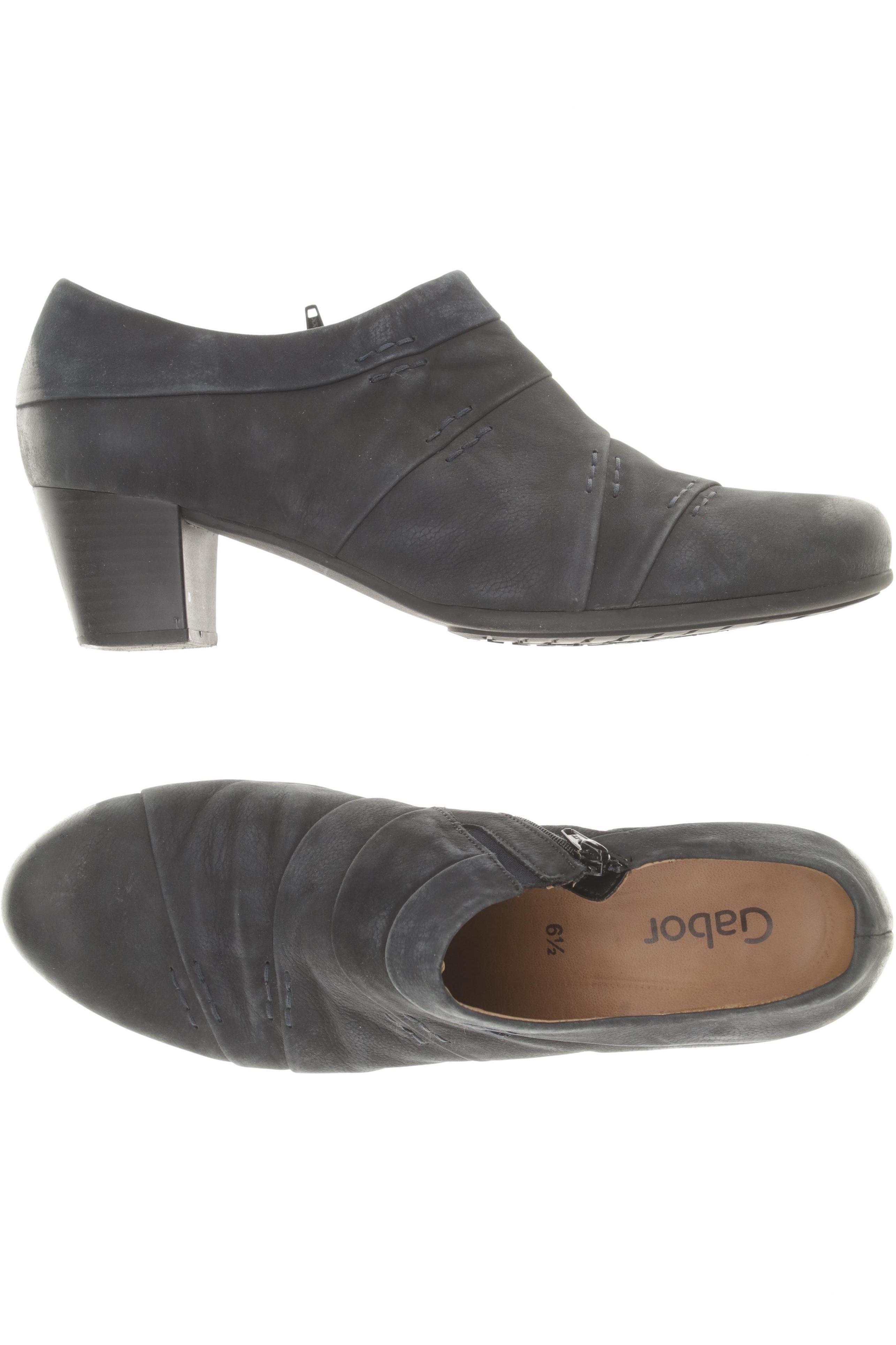 

Gabor Damen Halbschuh, blau, Gr. 6.5