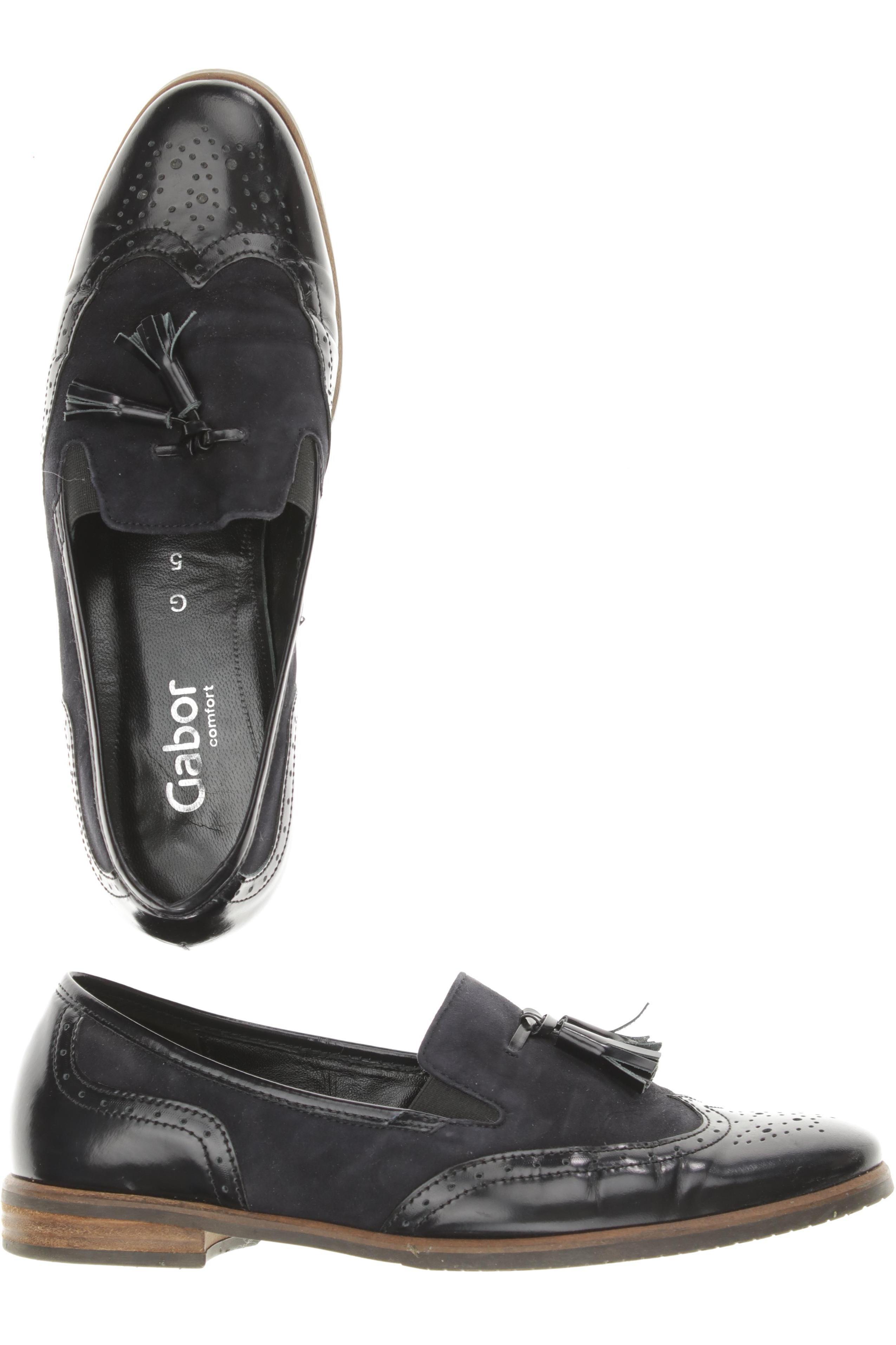 

Gabor Damen Halbschuh, schwarz, Gr. 5