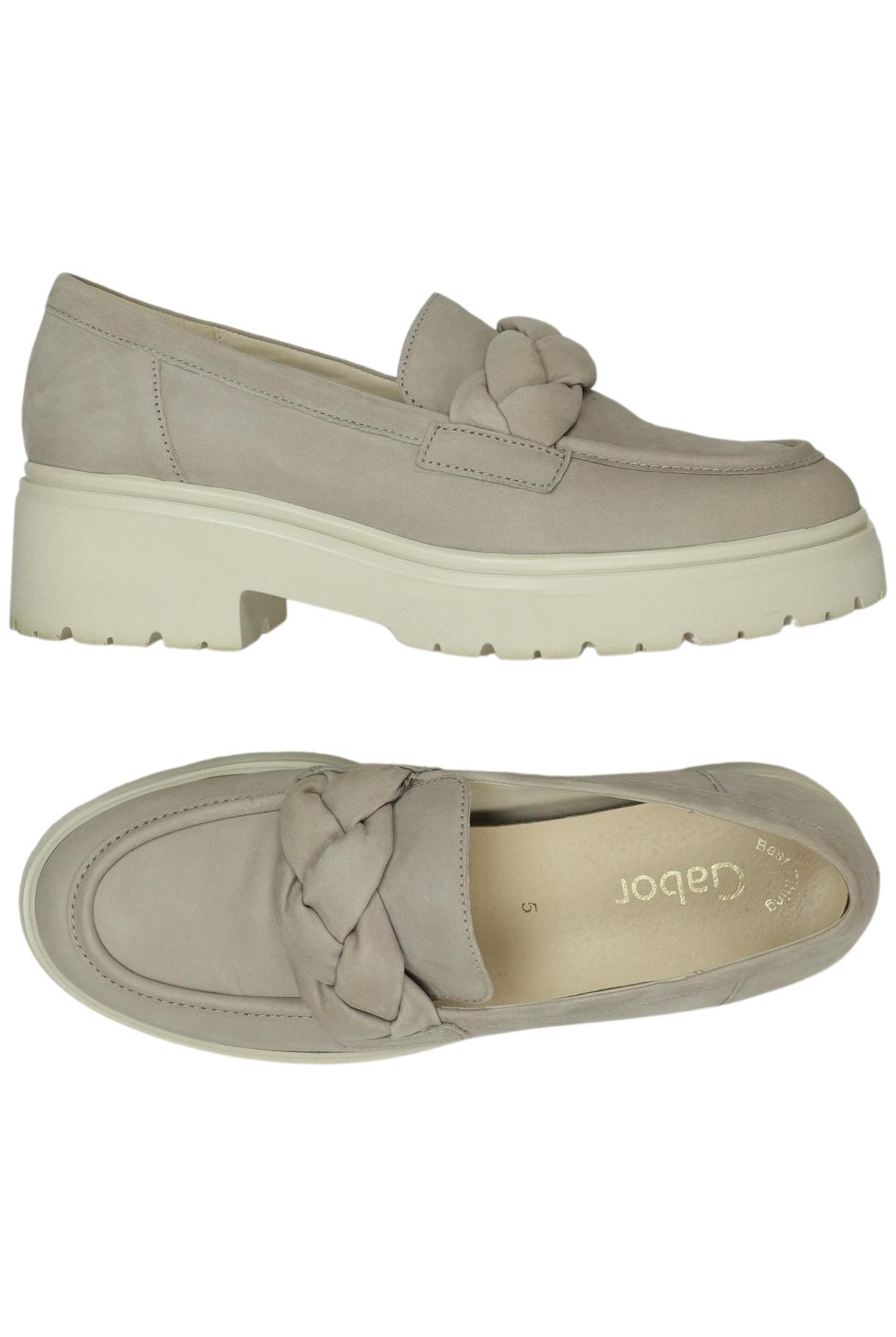 

Gabor Damen Halbschuh, beige, Gr. 5
