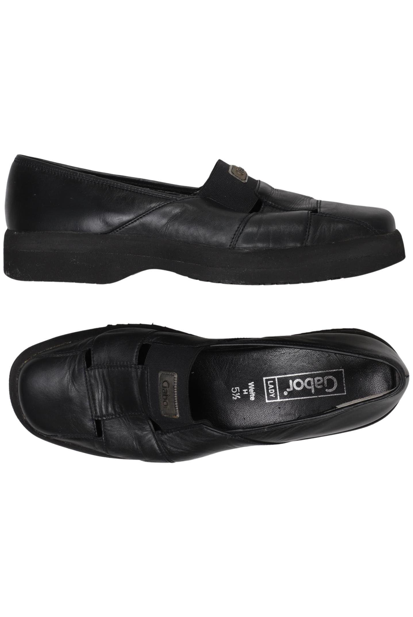 

Gabor Damen Halbschuh, schwarz, Gr. 5.5