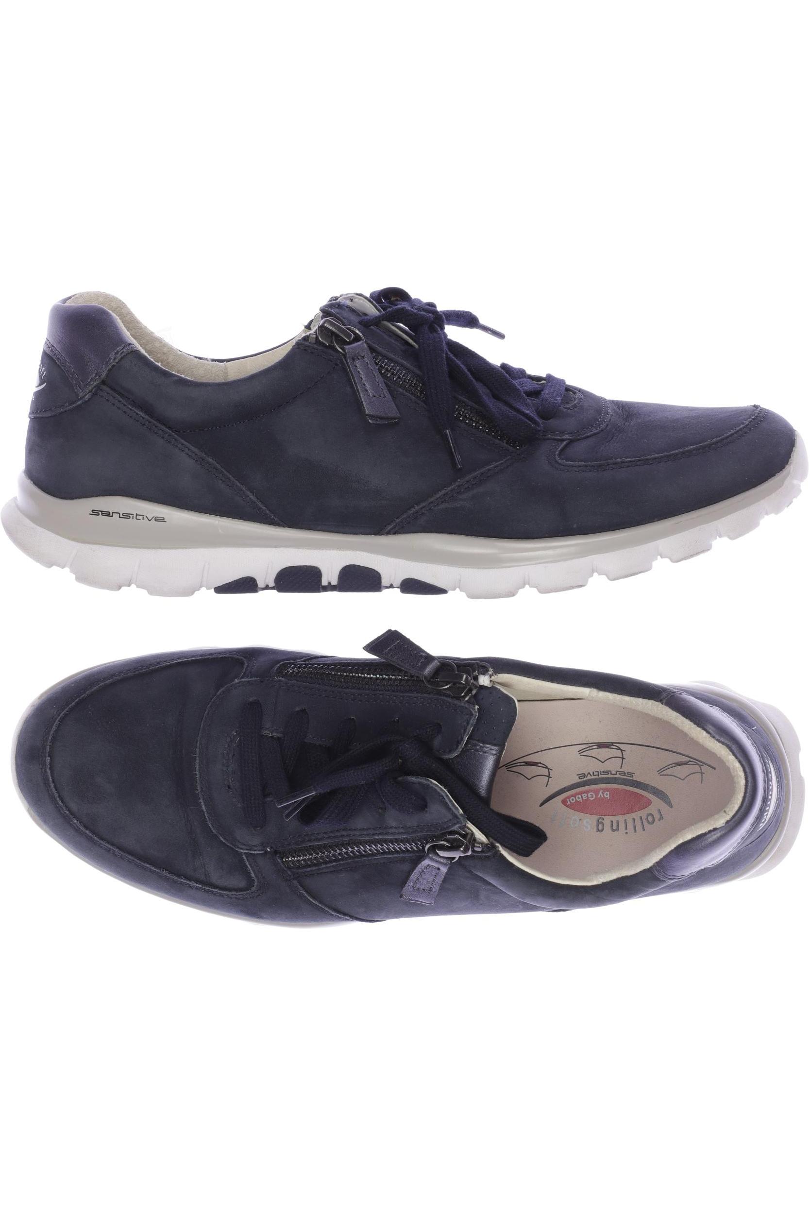 

Gabor Damen Halbschuh, marineblau, Gr. 7.5