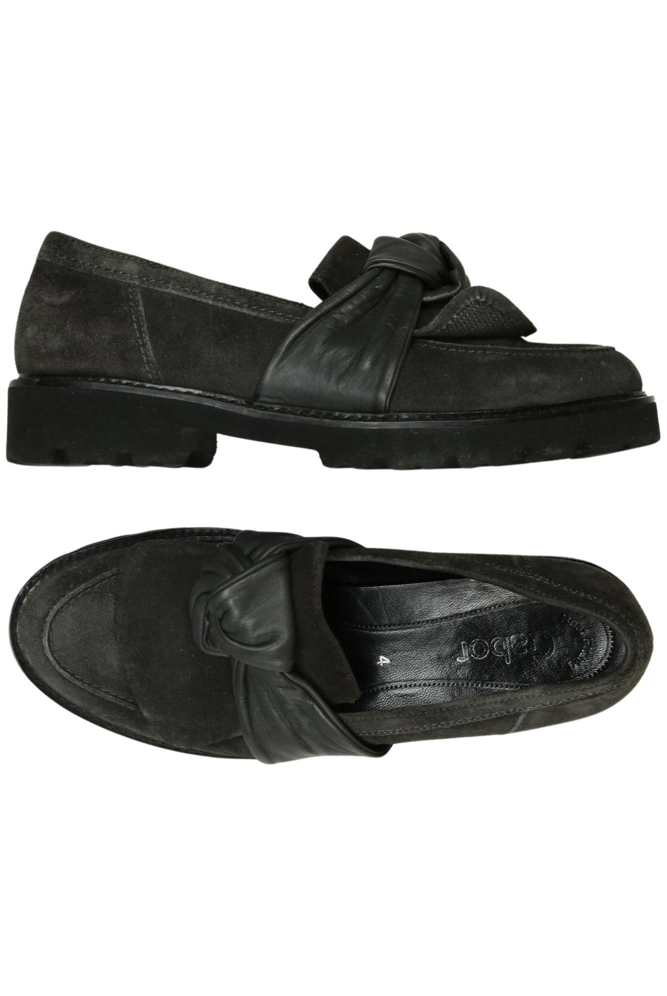 

Gabor Damen Halbschuh, grau, Gr. 4