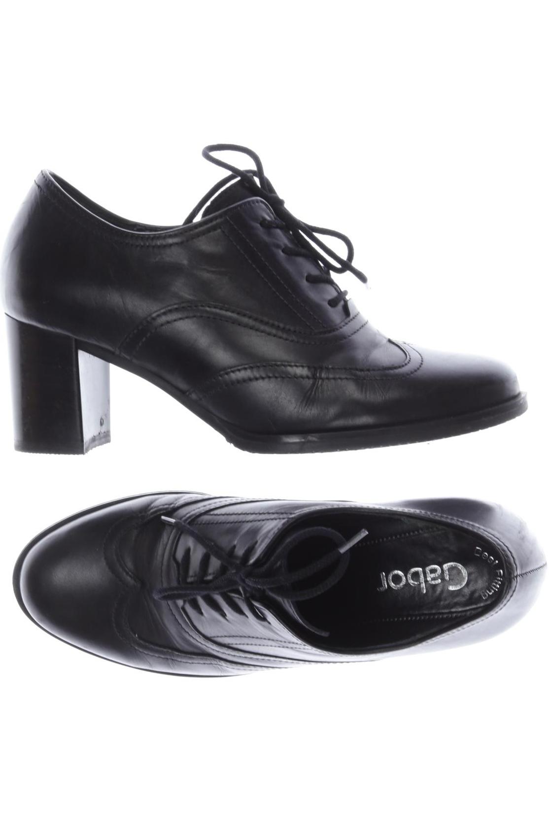 

Gabor Damen Halbschuh, schwarz, Gr. 2.5